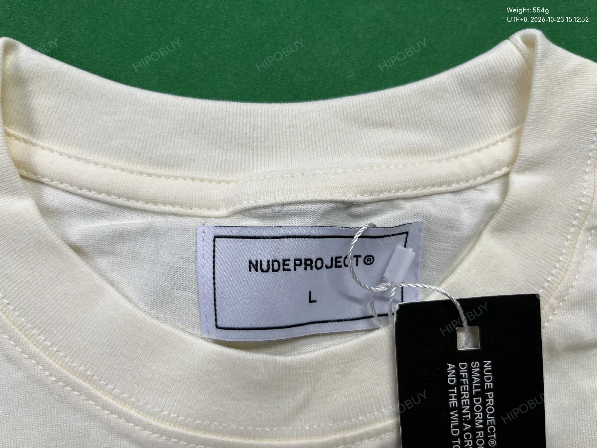 Foto QC 1 de Nude Project T-shirt Never Trust A Millionaire Yacht White