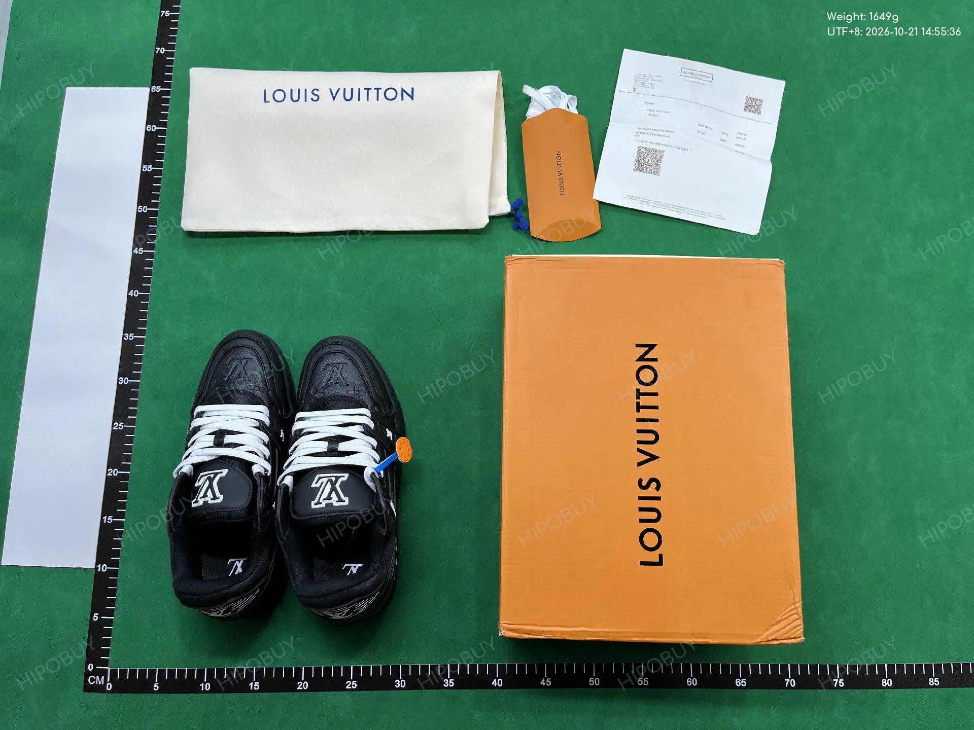 Foto QC 1 de Louis Vuitton Trainer Black White 8003