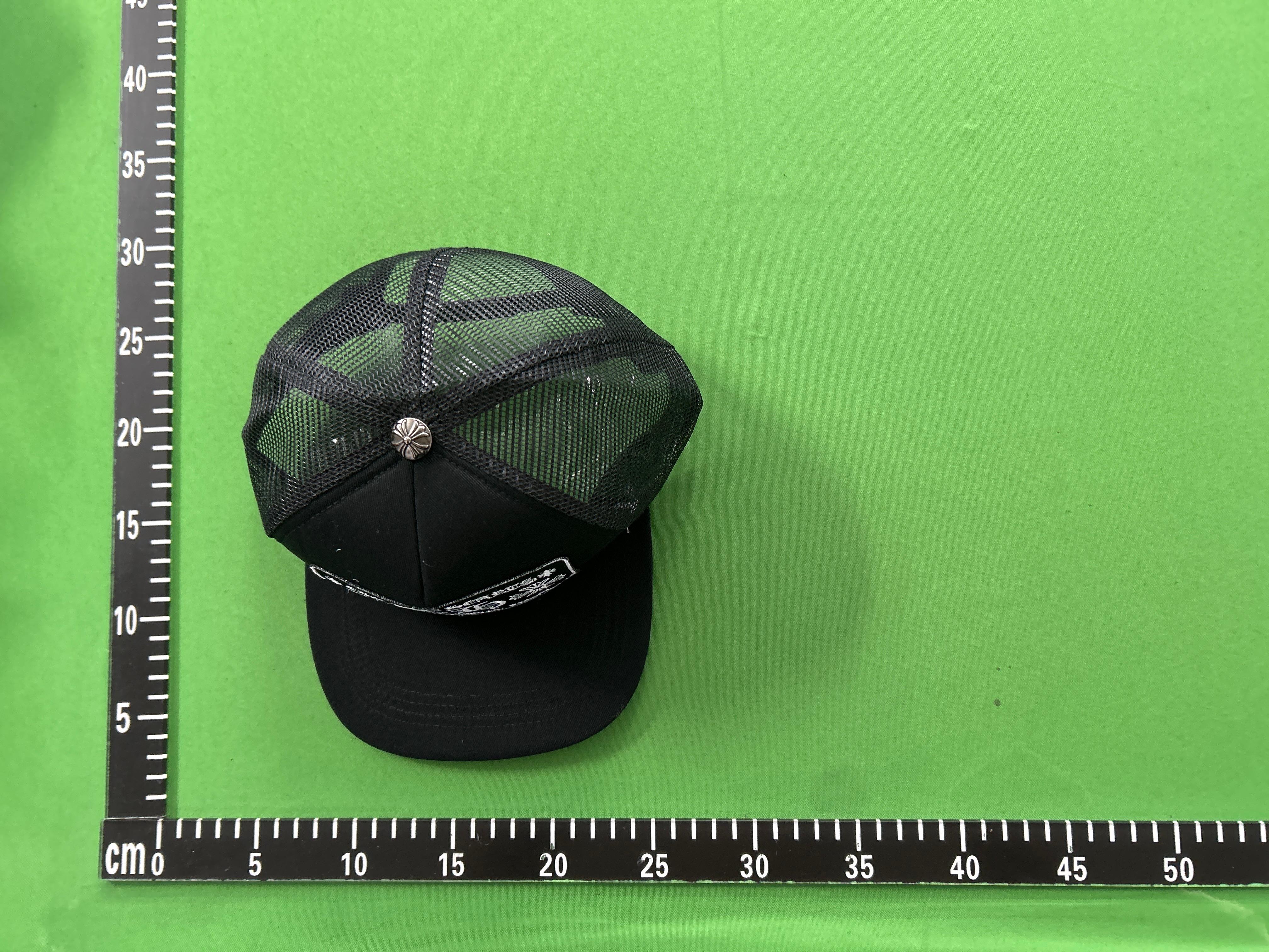 Foto QC 4 de Chrome Hearts CH Hollywood Trucker Cap Black
