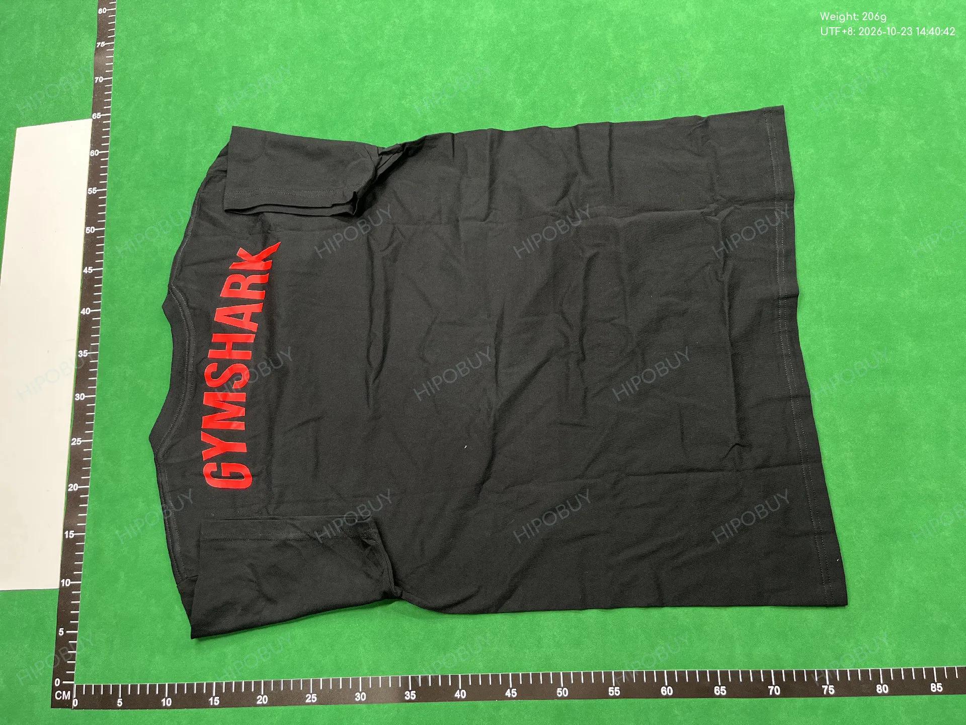 Foto QC 3 de Gymshark T-shirt Graphic Logo Red