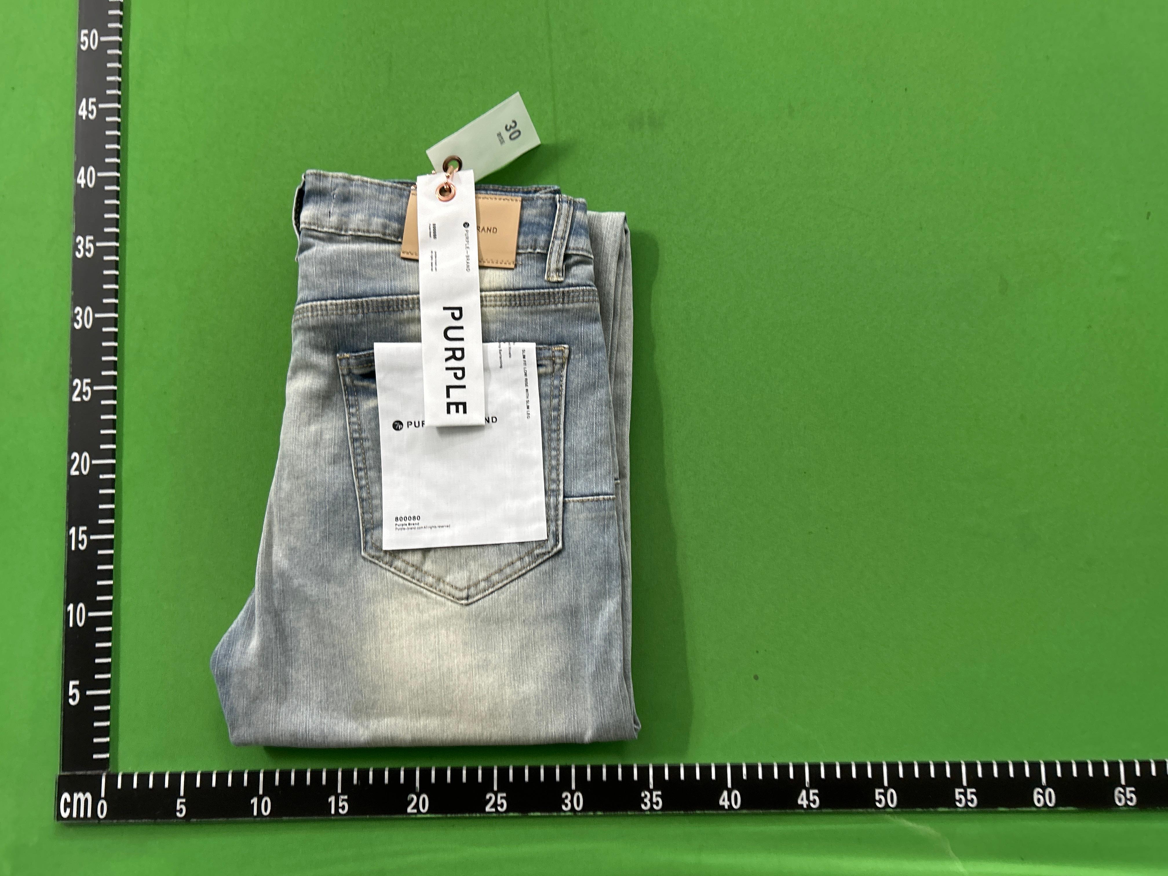 Foto QC 1 de Purple Brand Jeans Slim Distressed Light Blue