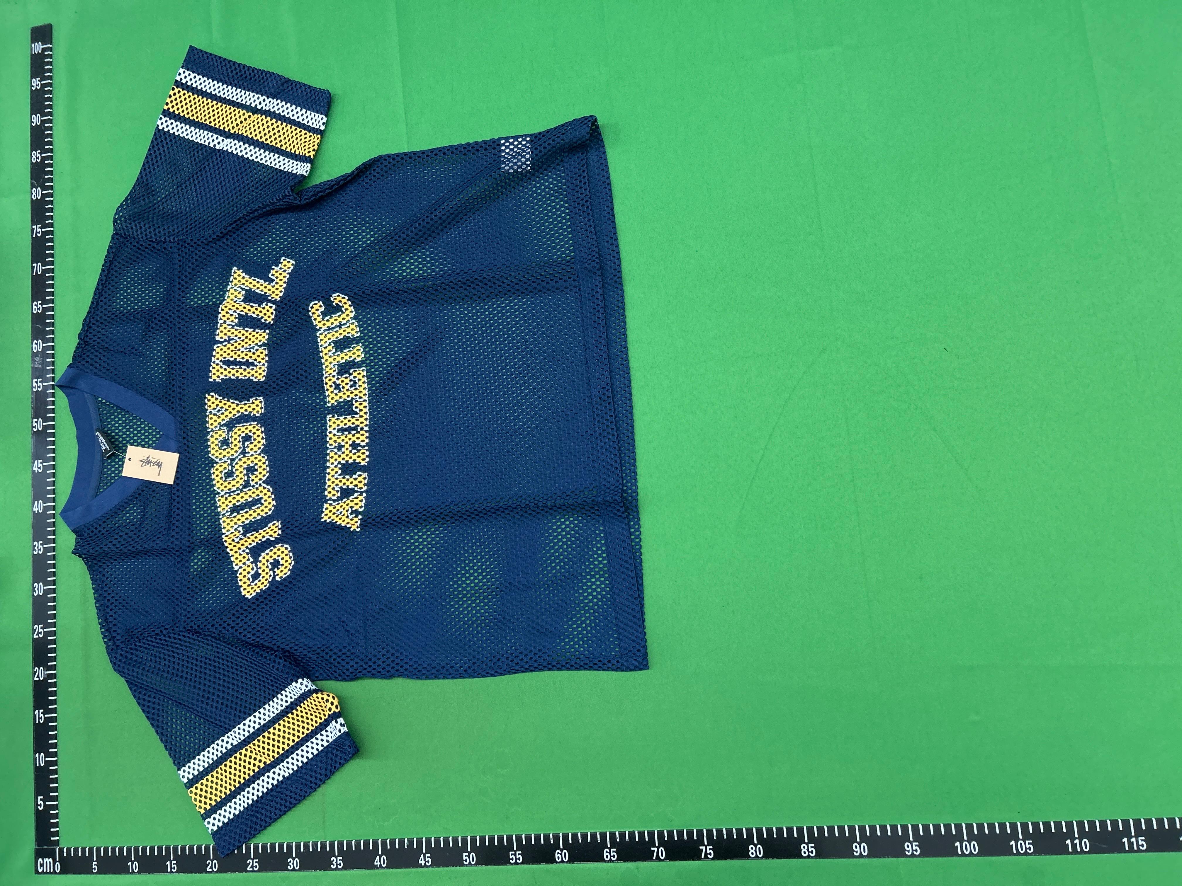 Foto QC 3 de Stussy Big Stock Logo Crewneck Sweater Knit Navy