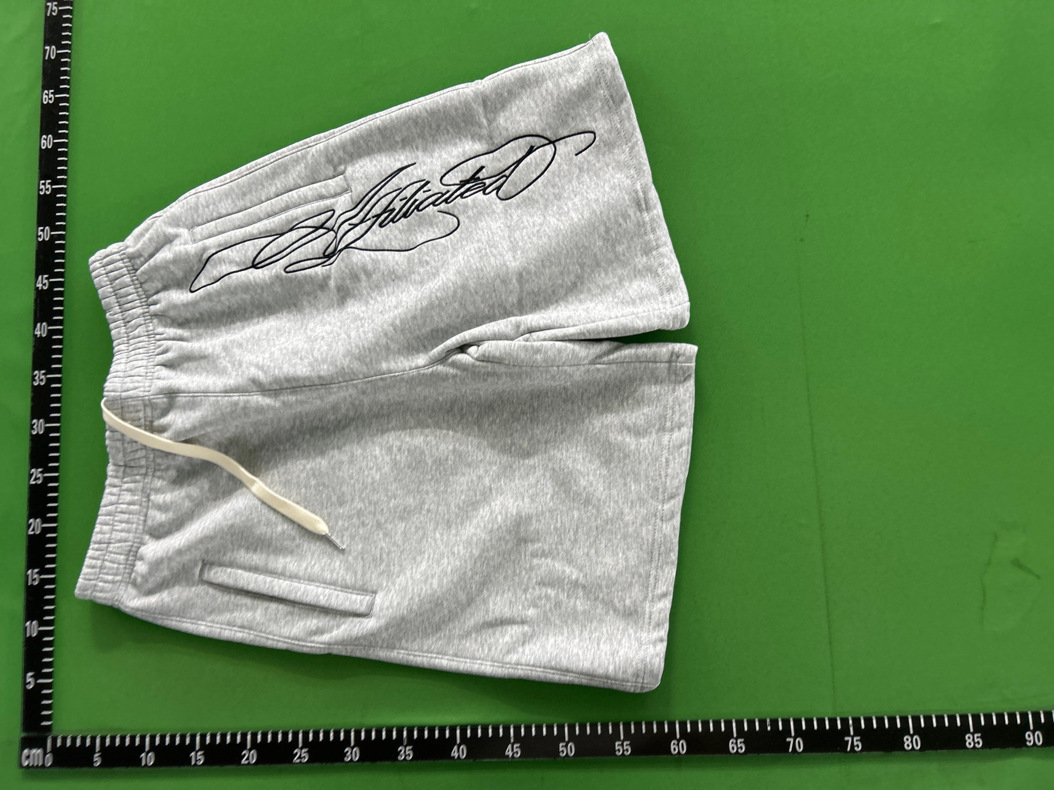 Foto QC 7 de AFFILIATED Sweat Shorts Loose Embroidered Black