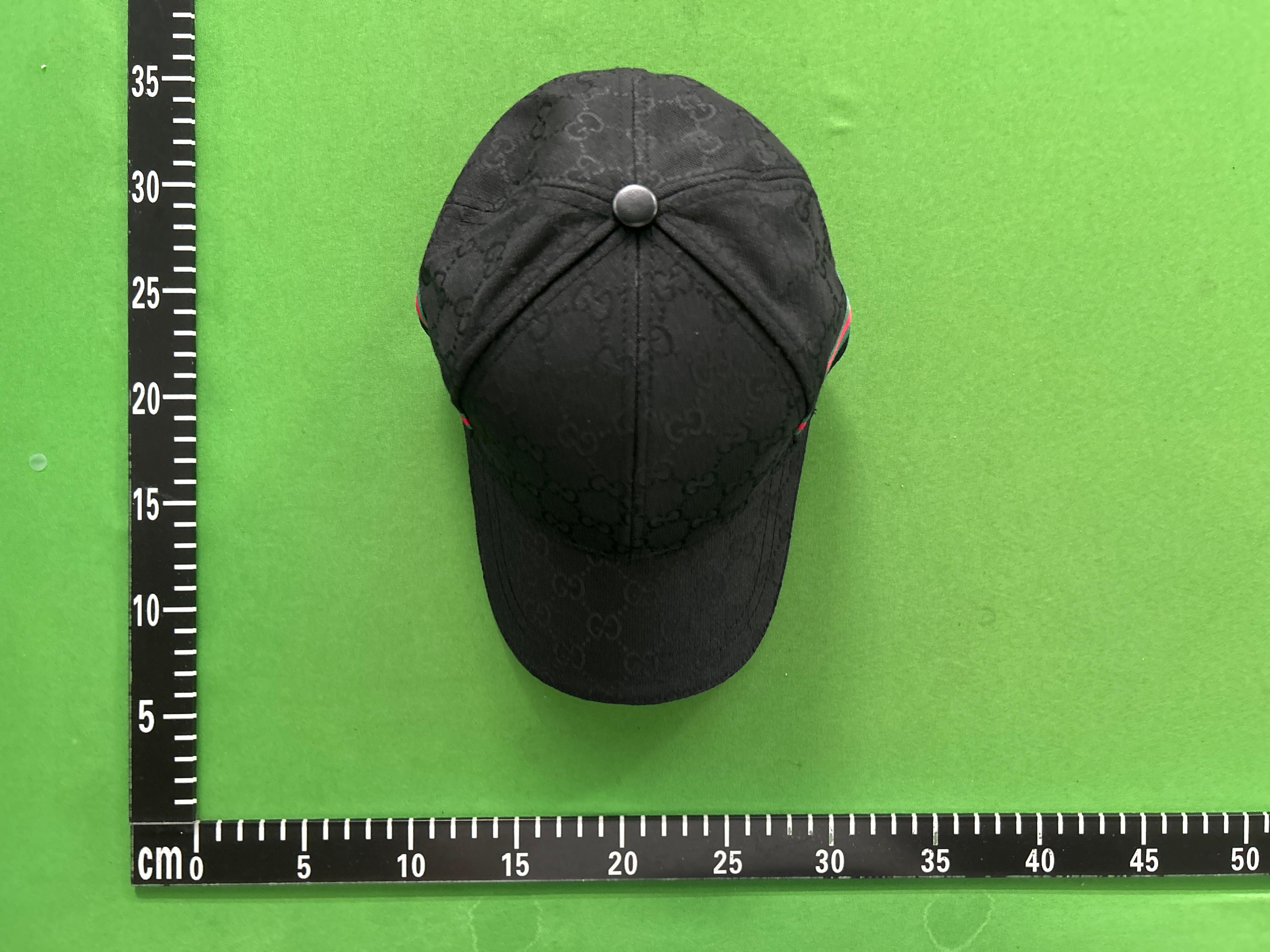 Foto QC 6 de Gucci Web Monogram Cap Grey
