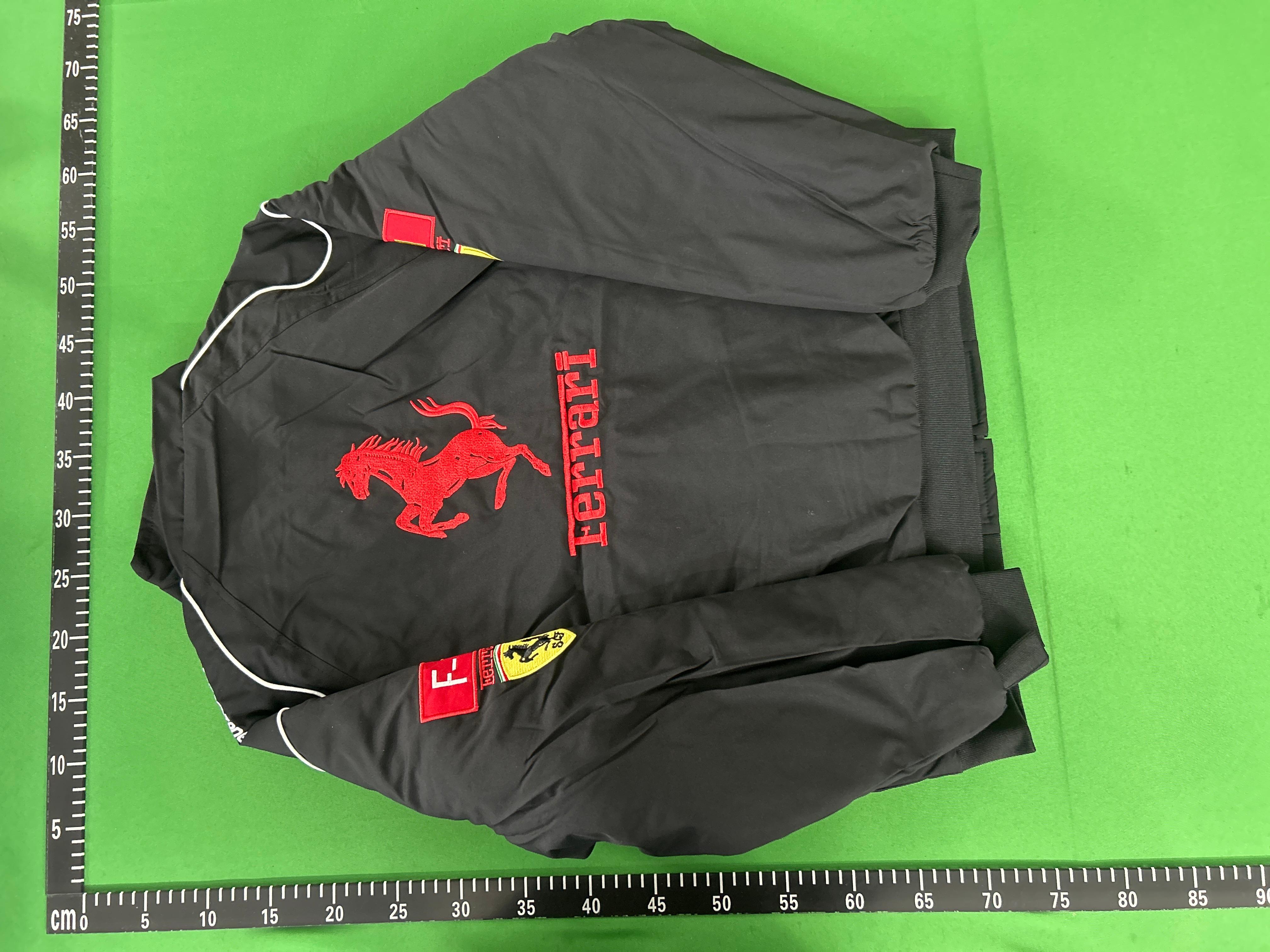 Foto QC 2 de Red Bull Racing F1 Embroidered Bomber Jacket Black