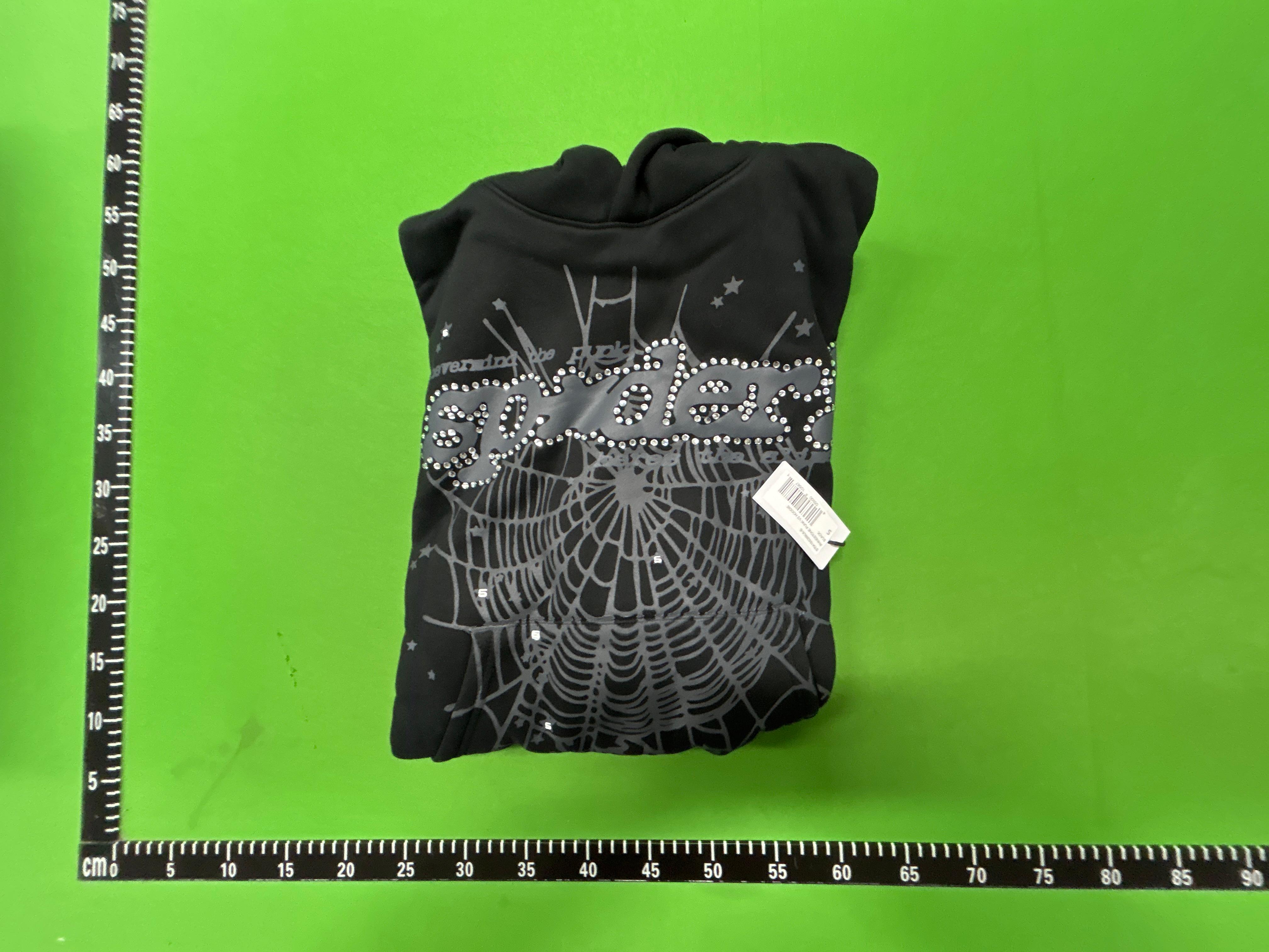 Foto QC 5 de sp5der Hoodie Star Graphic Black