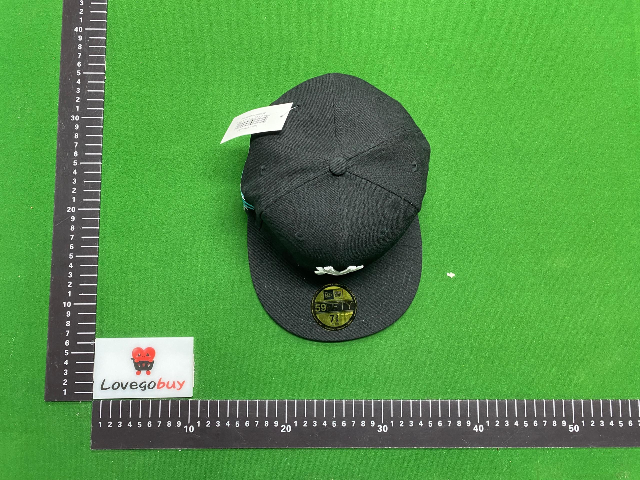Foto QC 7 de New Era Los Angeles Dodgers Dodger Stadium 50th Anniversary 59FIFTY Cap Cream Black Green