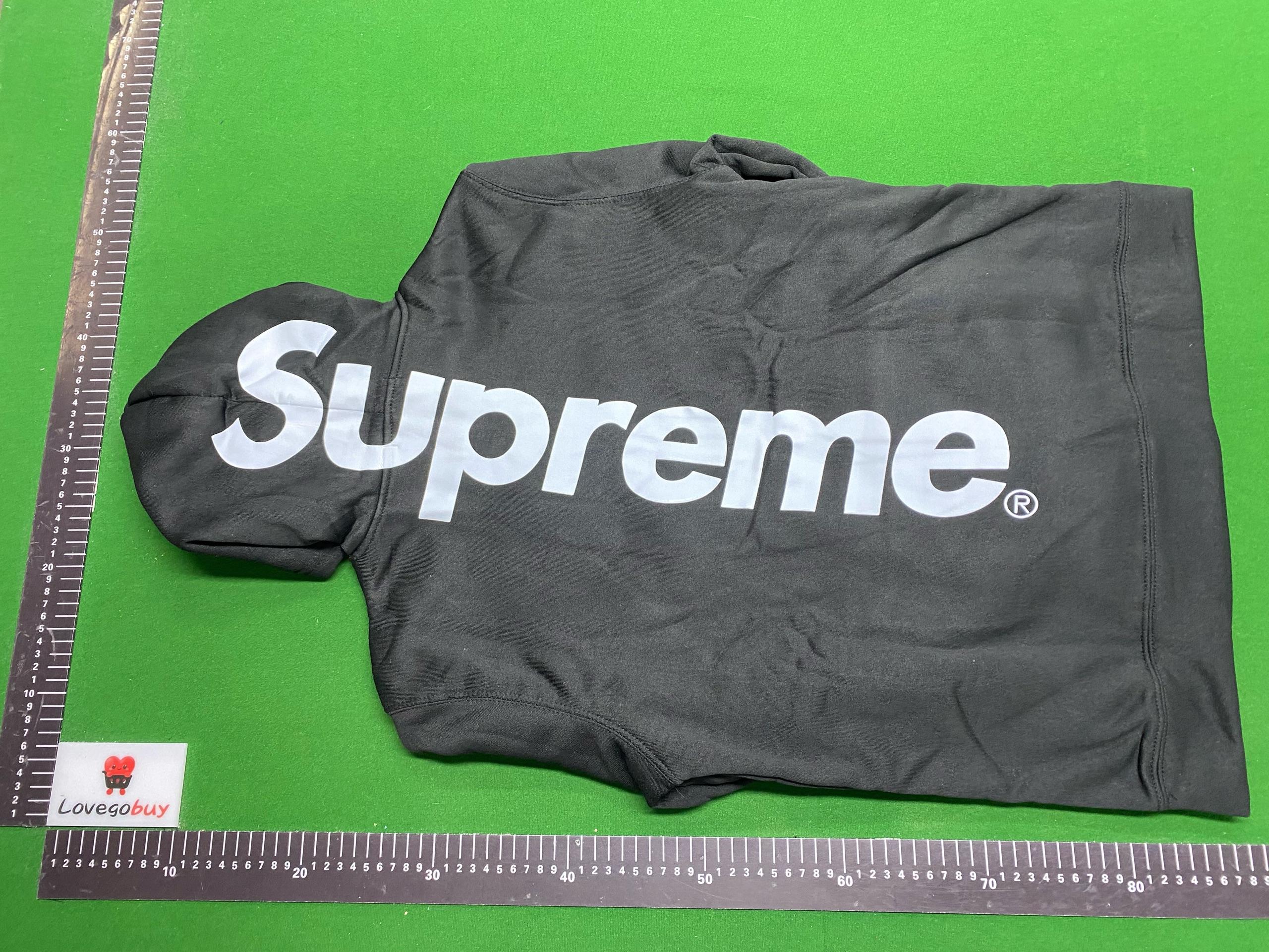 Foto QC 7 de Supreme Studded Arc Logo Zip Up Hoodie Red