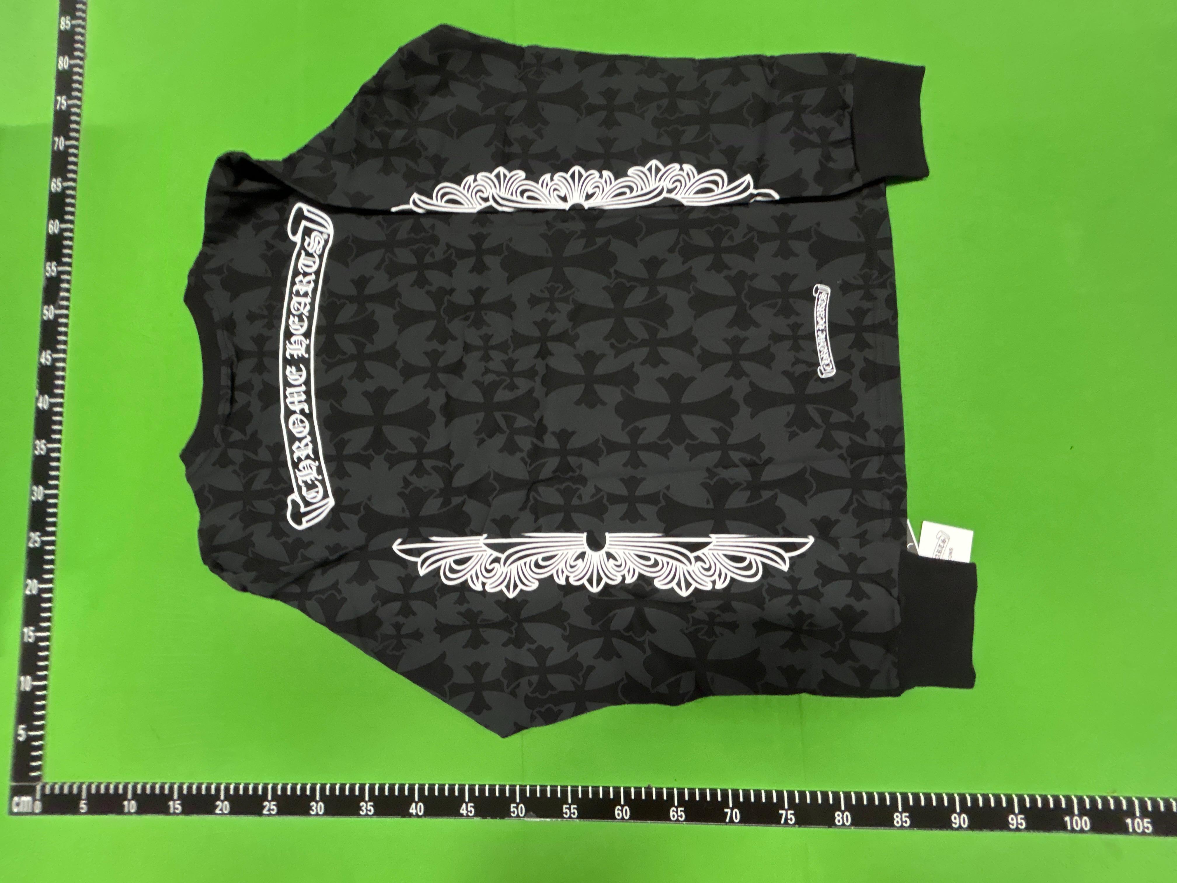 Foto QC 3 de Chrome Hearts Matty Boy Sex Records T-shirt Green
