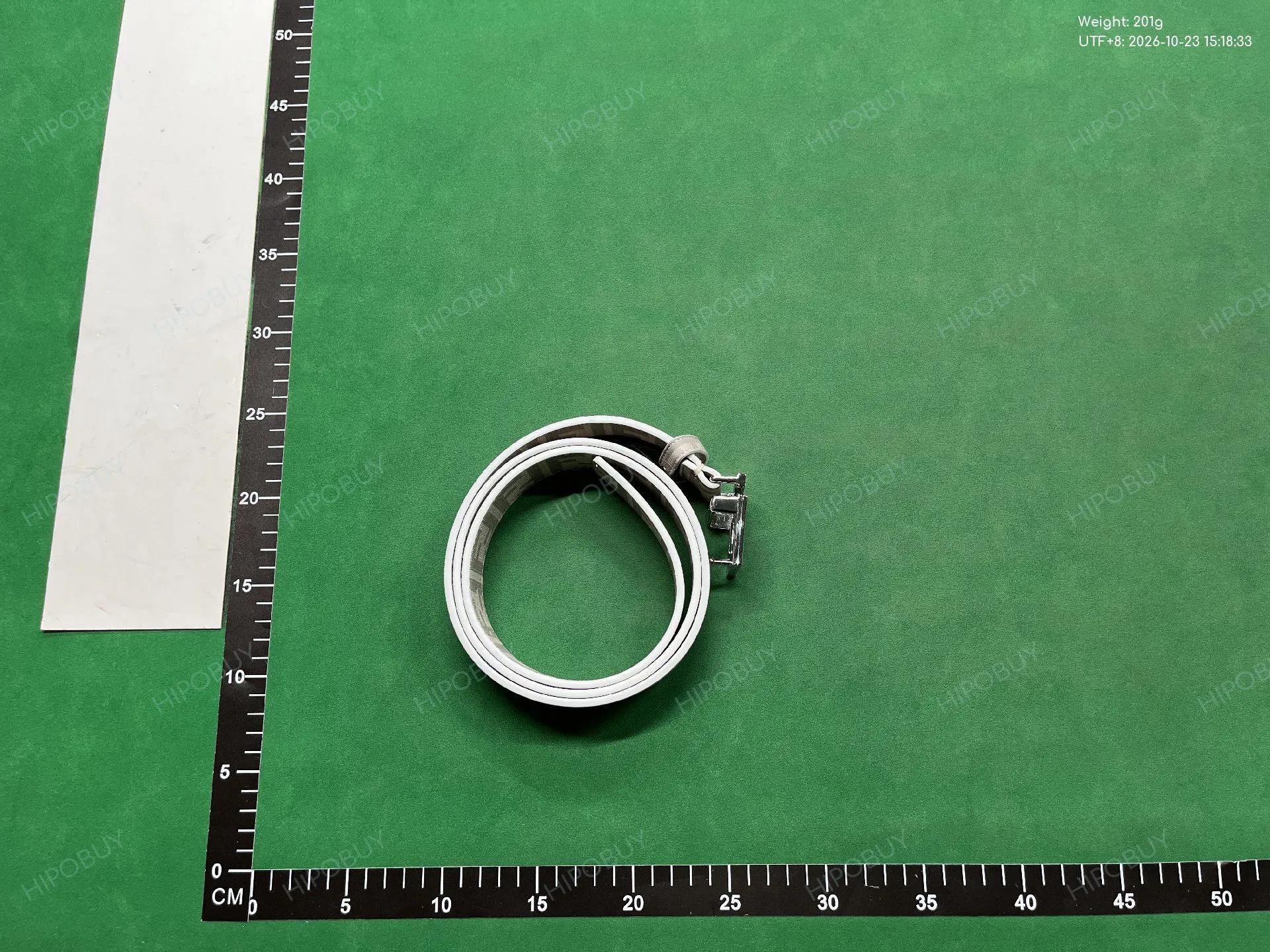 Foto QC 7 de Fendi FF Belt White