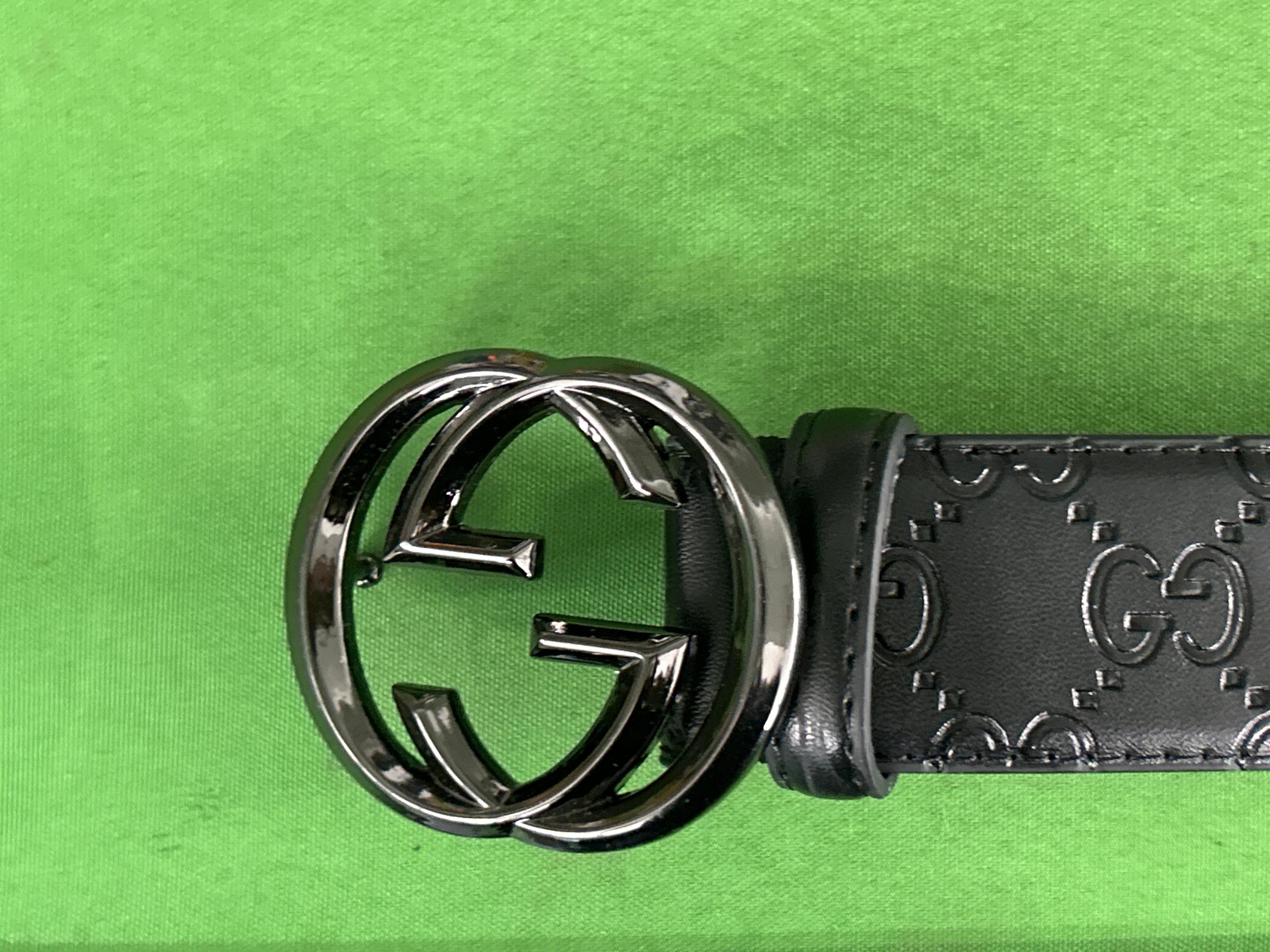 Foto QC 1 de Gucci Interlocking G Belt Disney x Mickey Mouse GG Supreme