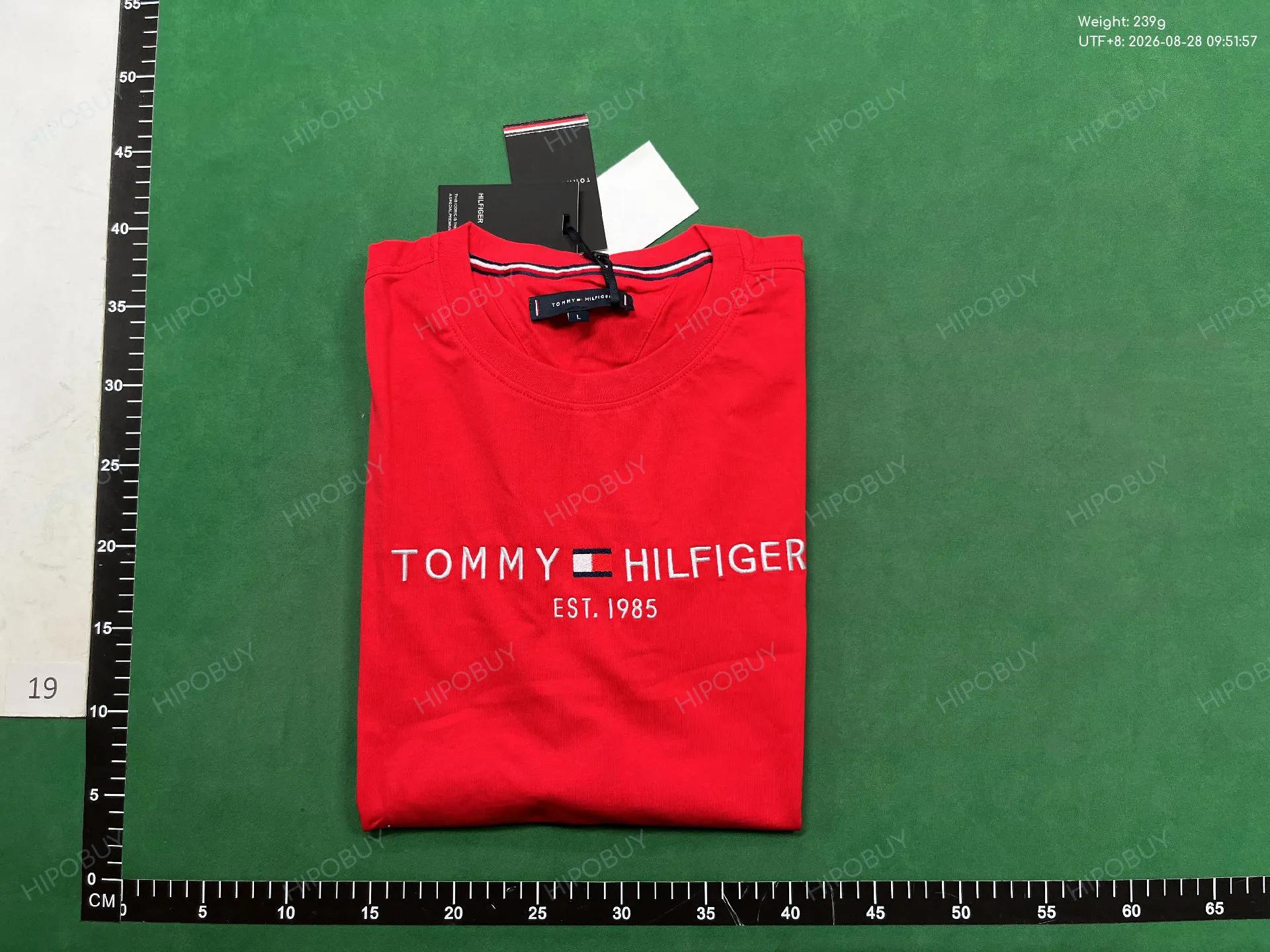Foto QC 7 de Tommy Hilfiger T-shirt Logo Est. 1985 Navy