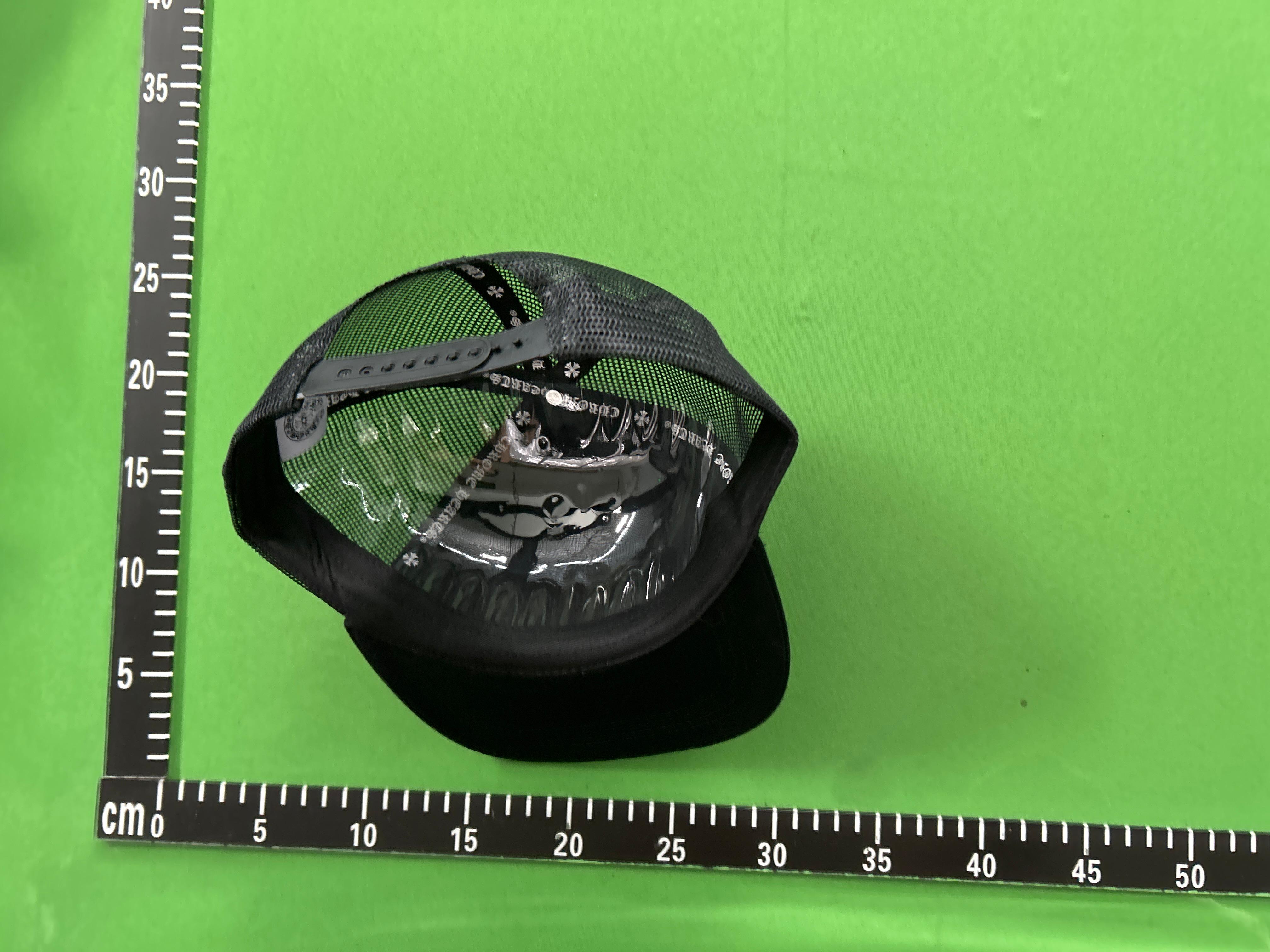 Foto QC 6 de Chrome Hearts CH Hollywood Trucker Cap Black