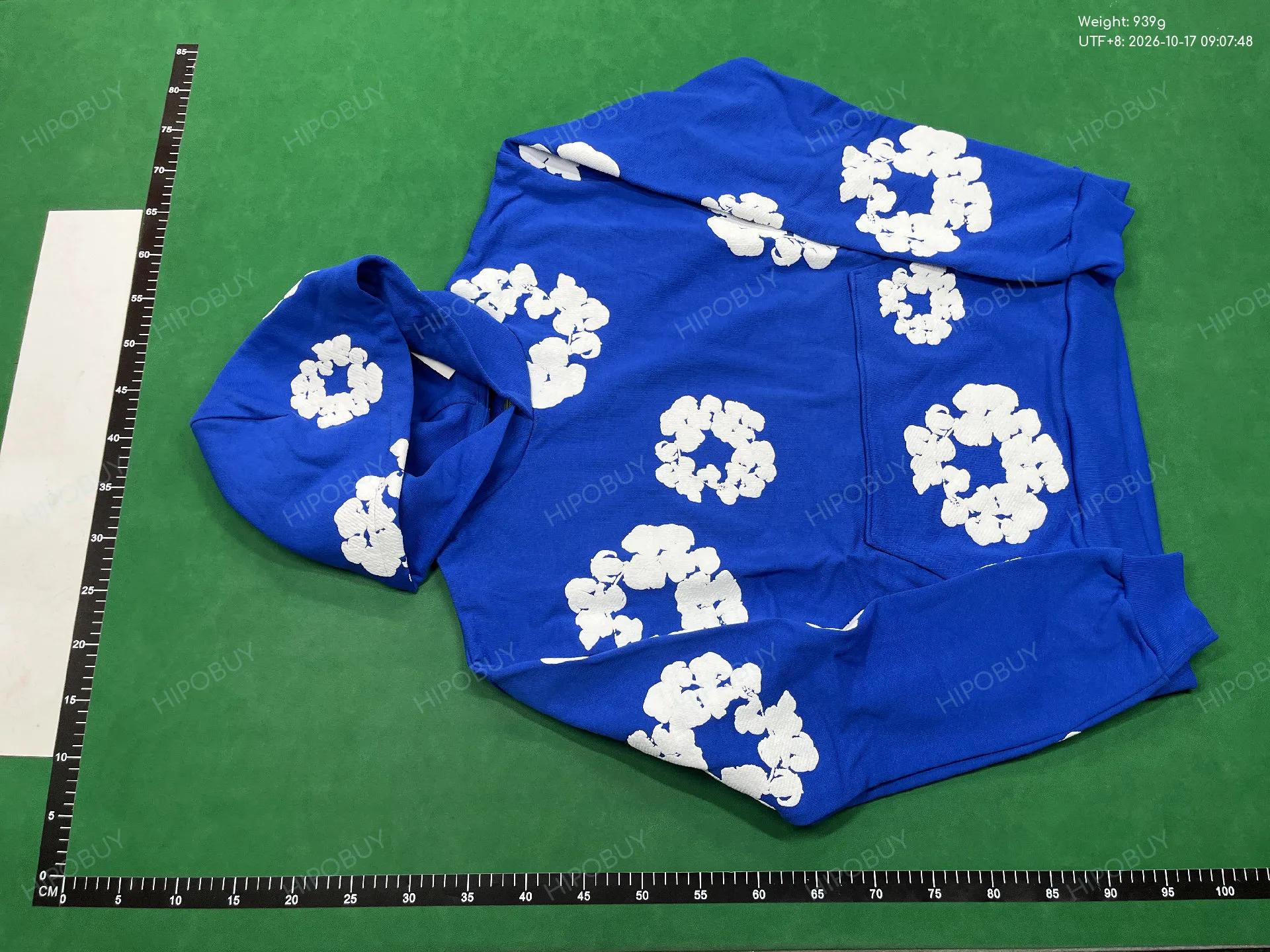 Foto QC 6 de Denim Tears Cotton Wreath Hoodie Black