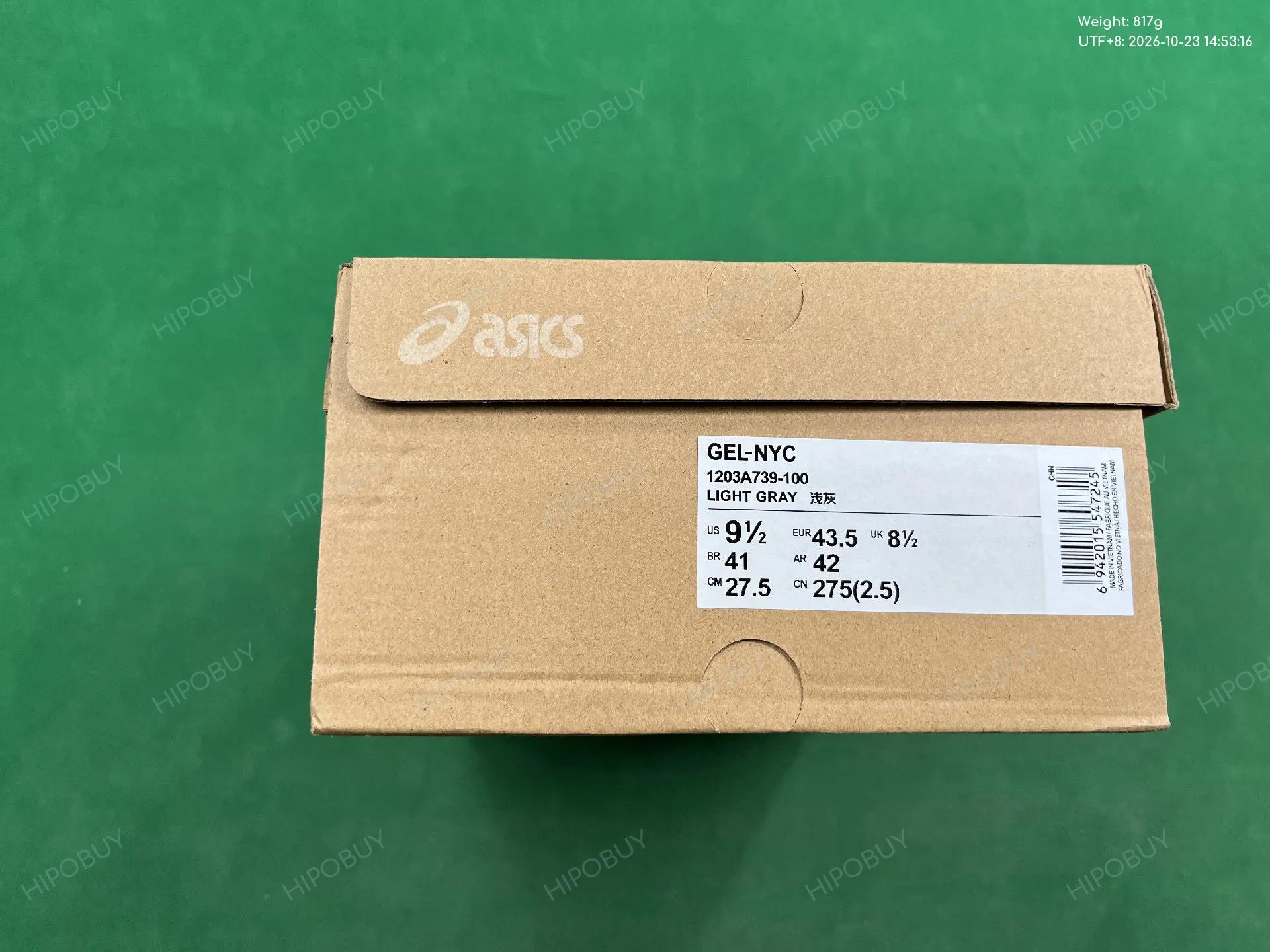 Foto QC 2 de ASICS GEL-NYC SportStyle Cream Oyster Grey 1201A789-103