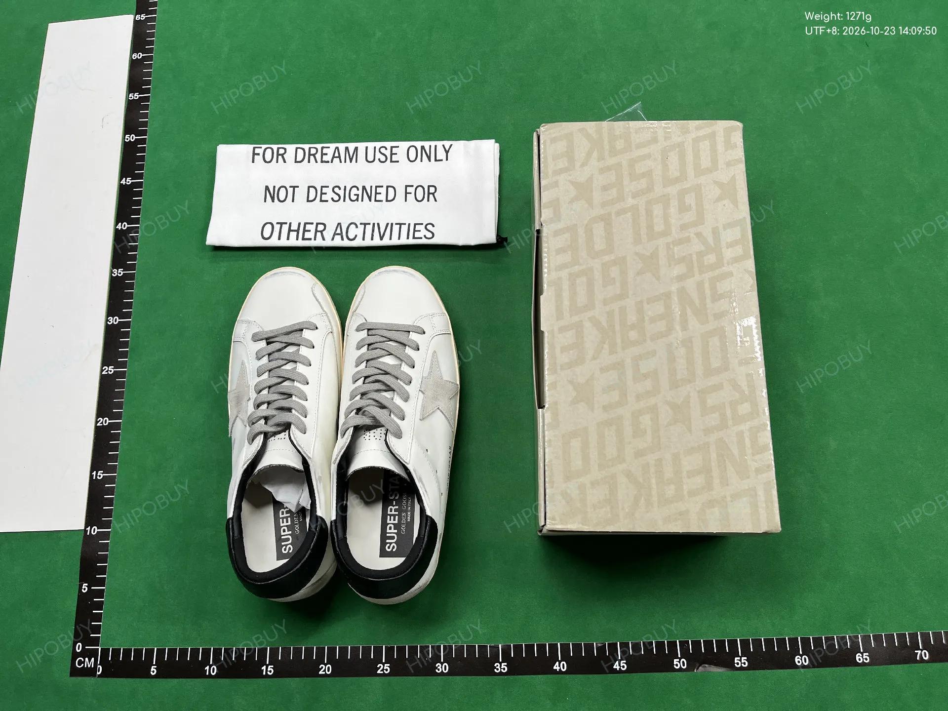 Foto QC 8 de Golden Goose Ball Star Leather Sneakers Star Logo White