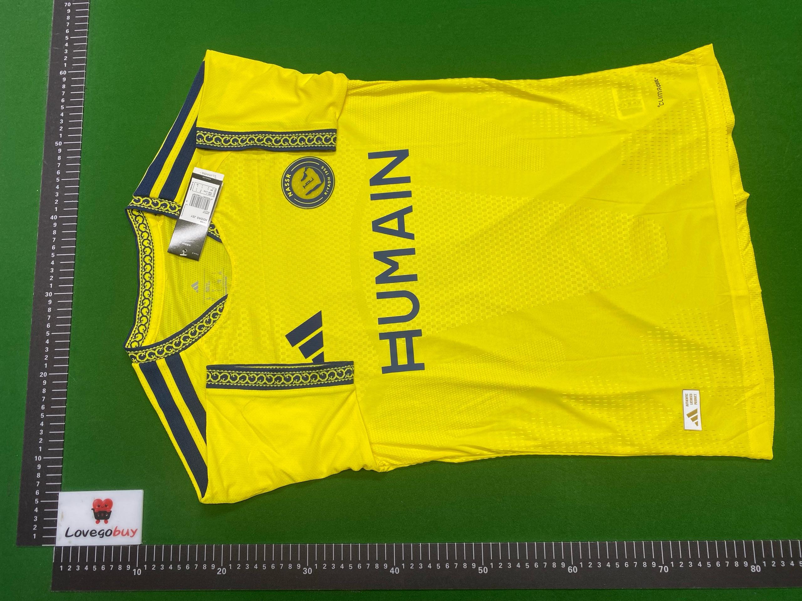 Foto QC 3 de Other x Al-Ahli Saudi FC Retro 1937 Home Striped Lace-Up Jersey Green White