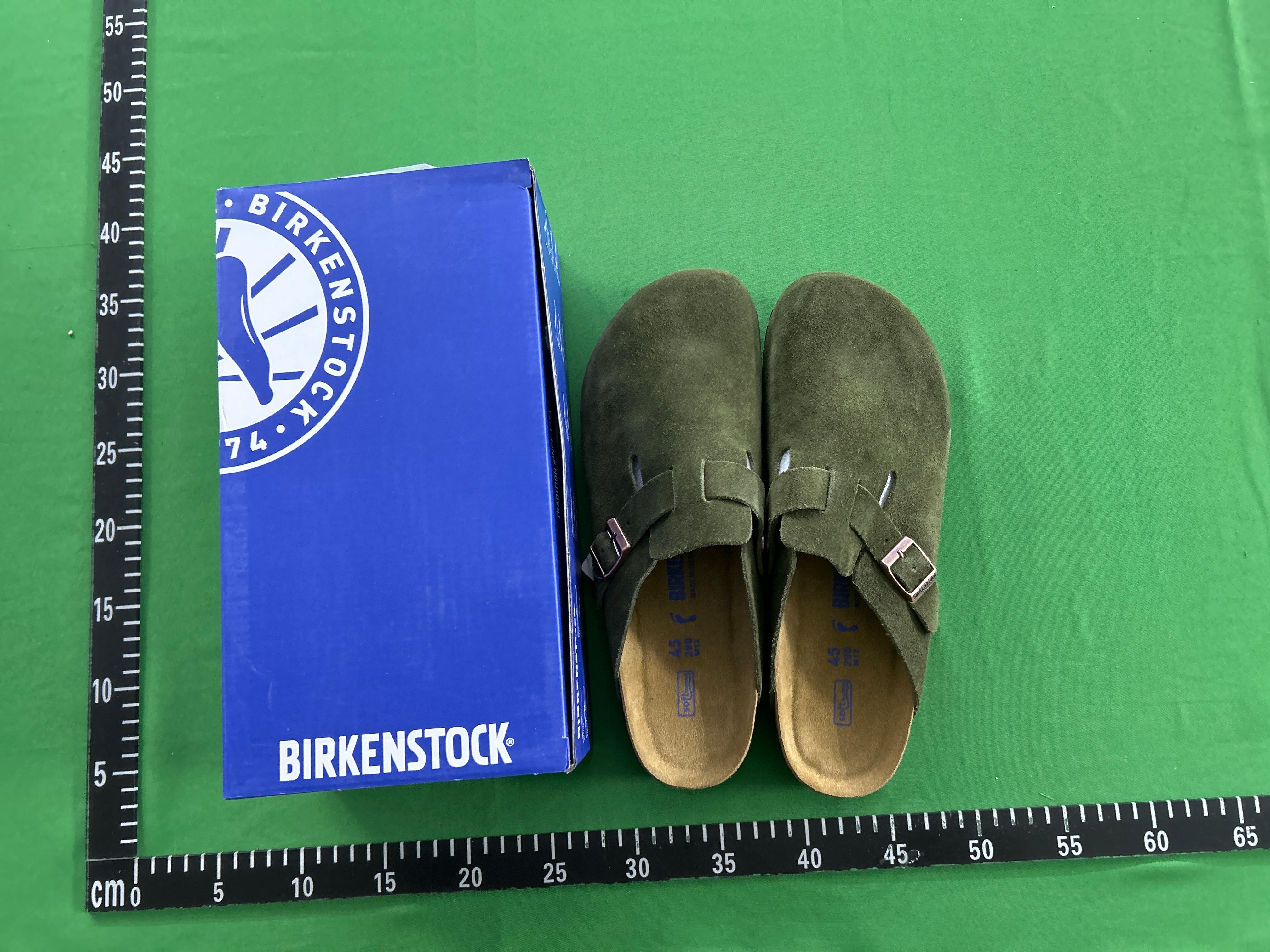 Foto QC 2 de Birkenstock Boston Suede Soft Footbed Taupe