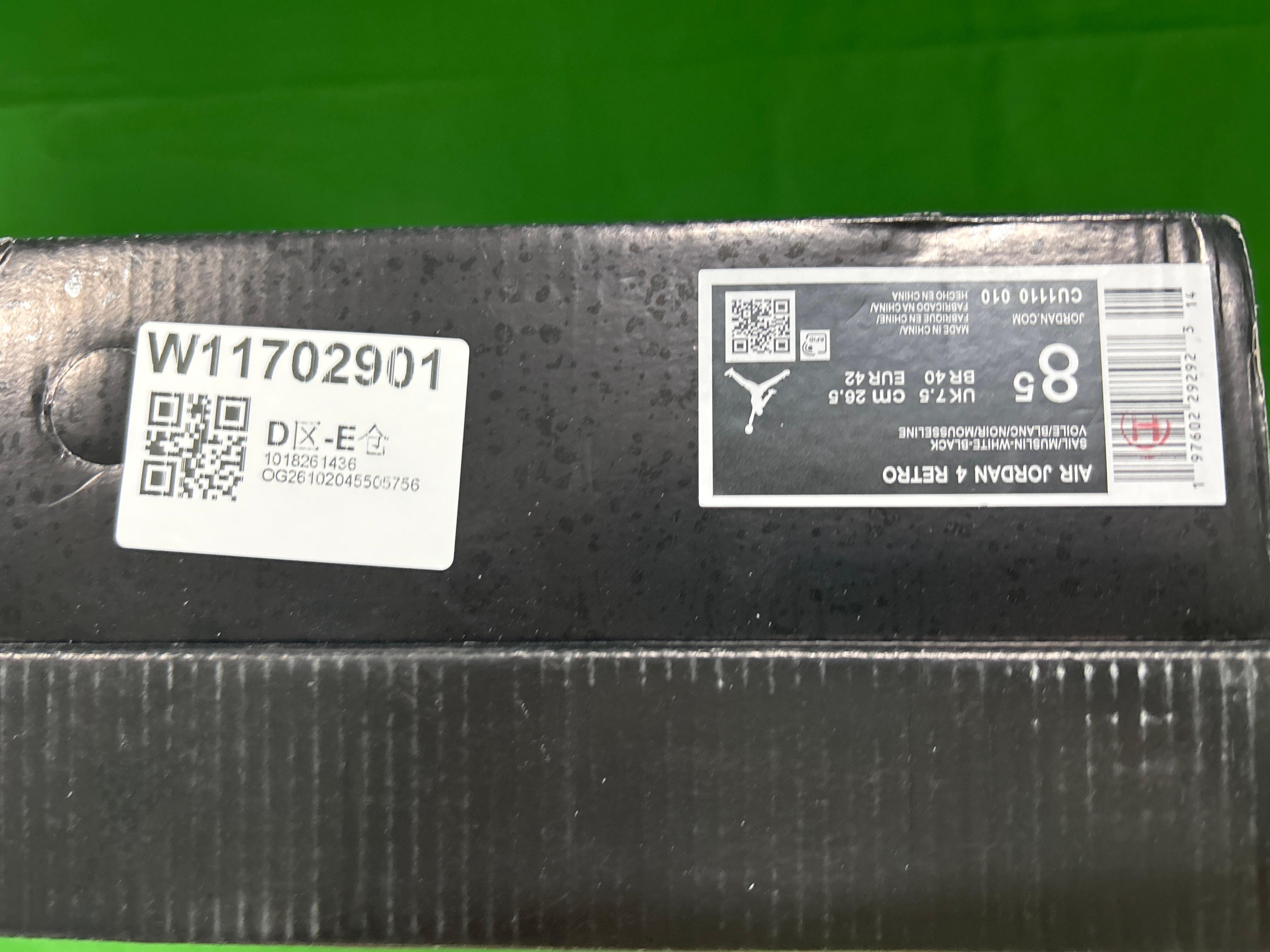Foto QC 1 de Jordan 4 Retro Fear 626969-030