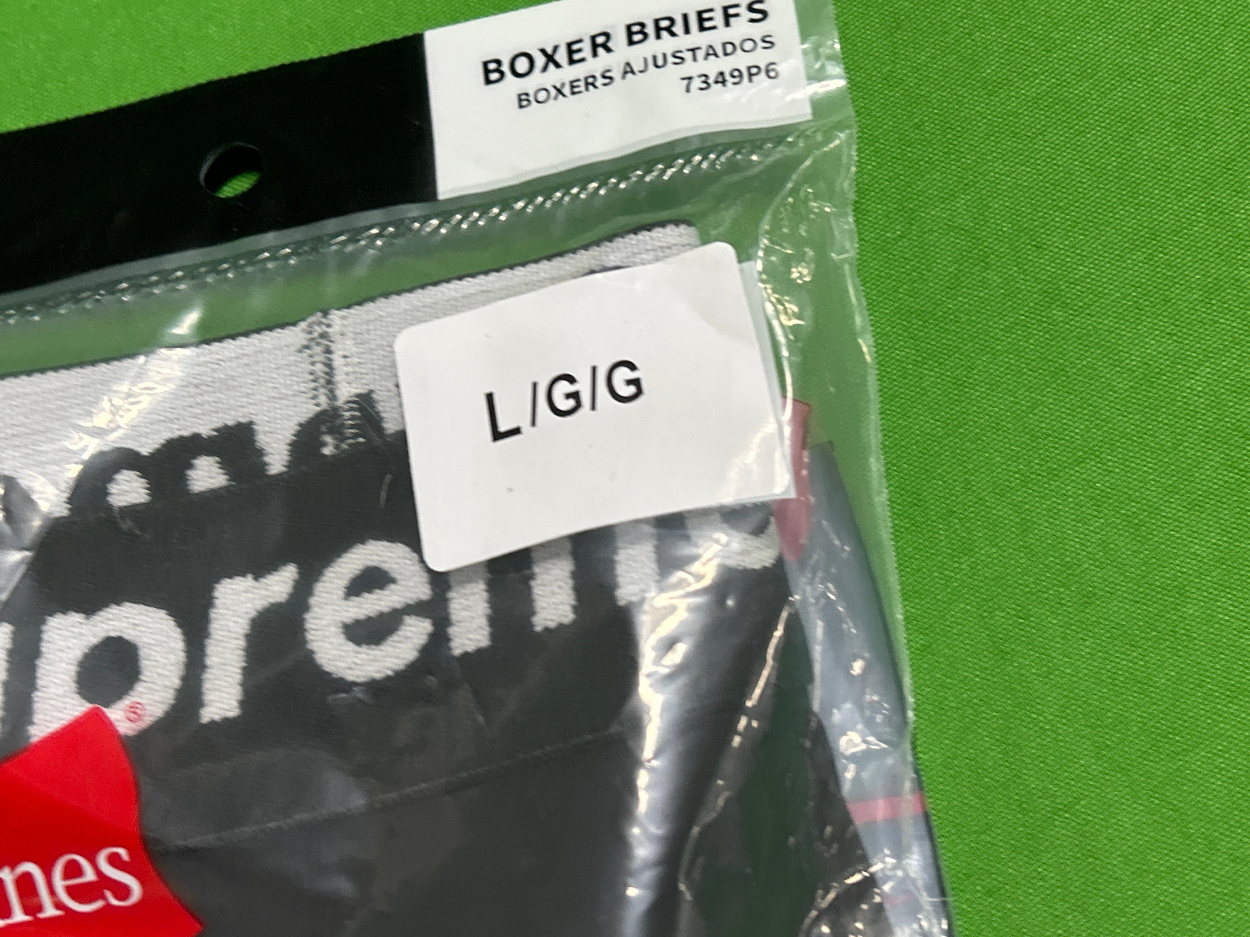 Foto QC 8 de Supreme Underwear Cotton Boxer Briefs Red