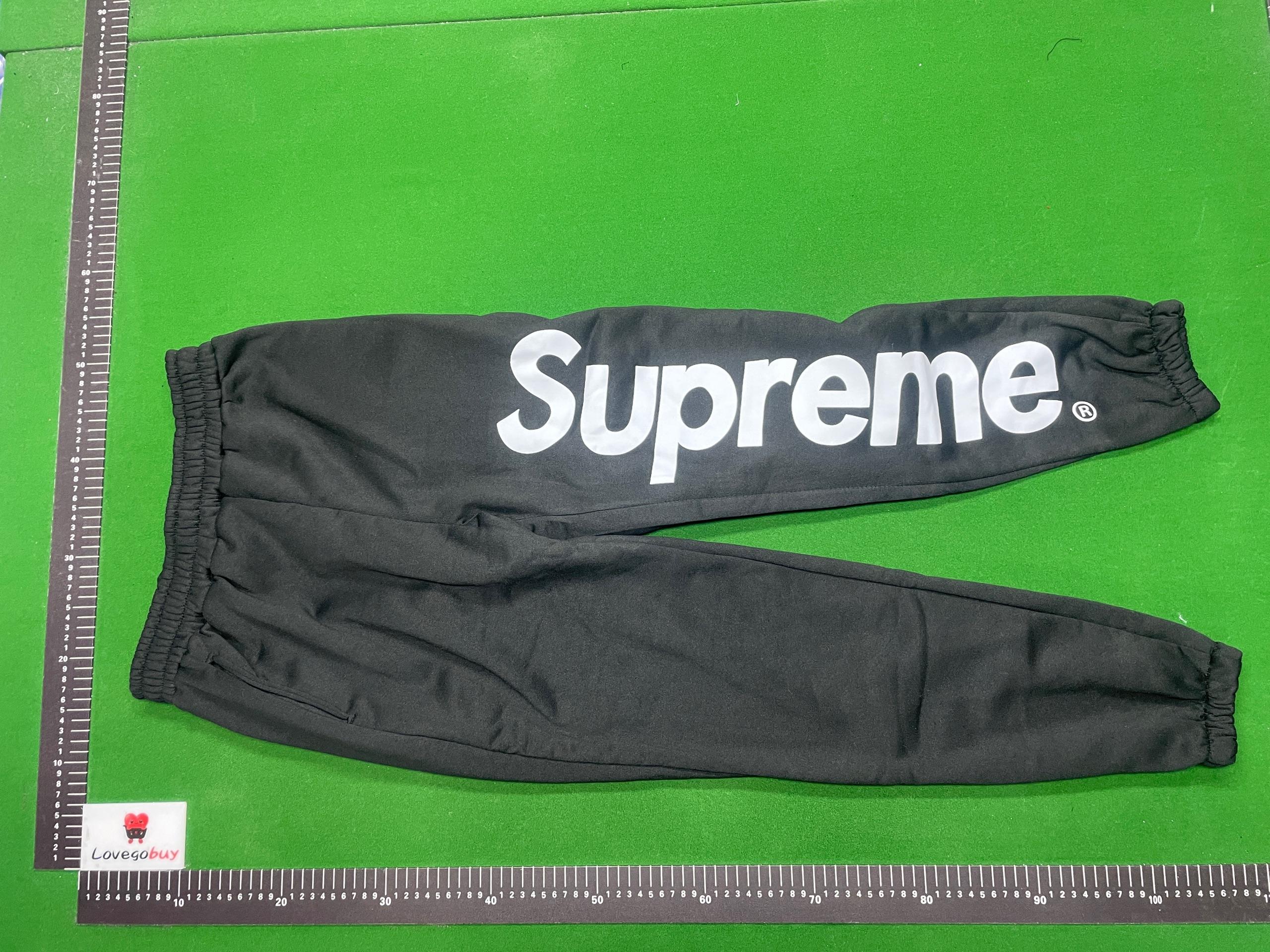 Foto QC 3 de Supreme Sweatpants Large Side Logo Black