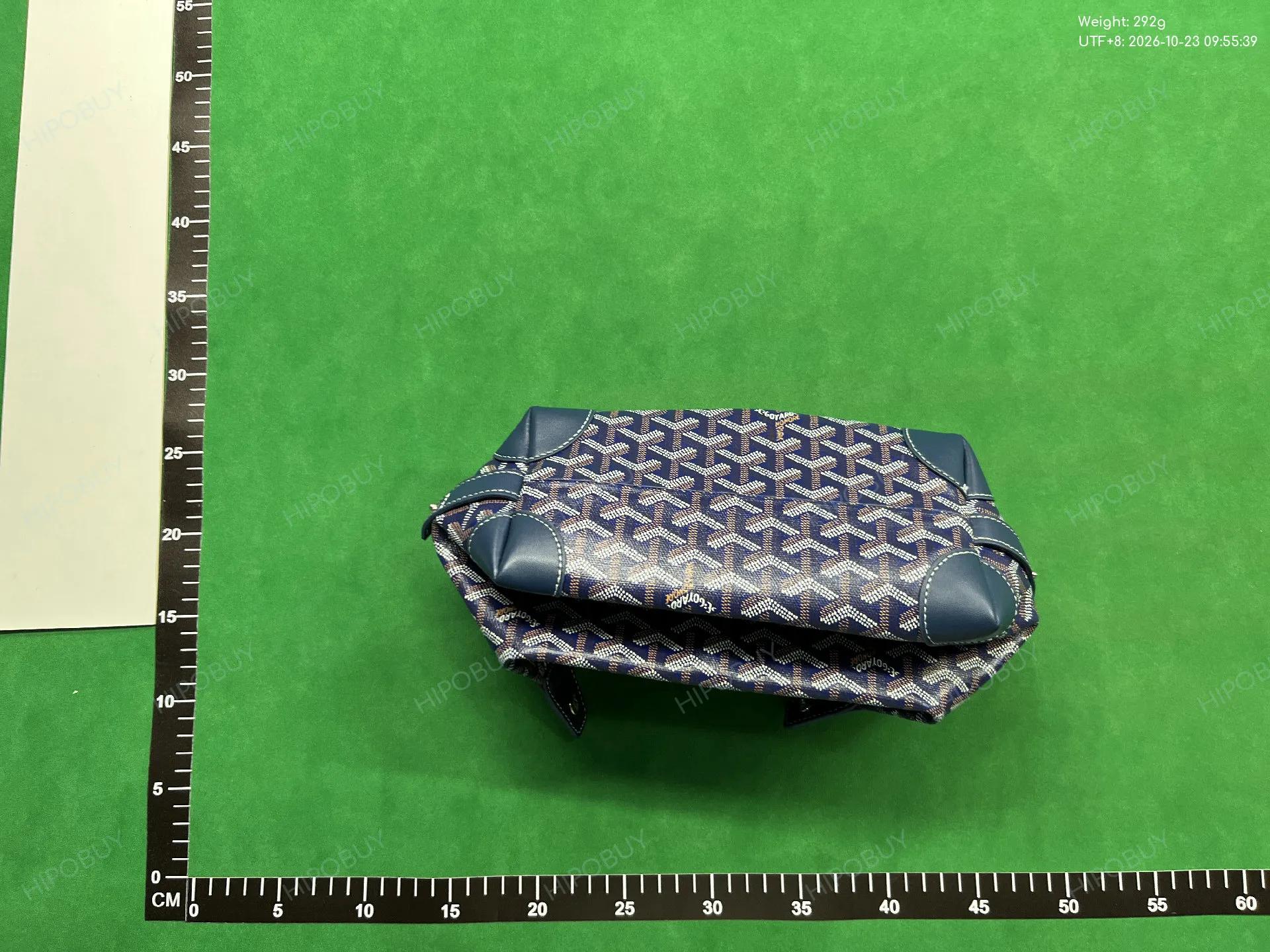 Foto QC 2 de Goyard Vendome Cosmetic Pouch Goyardine Canvas Black/Tan
