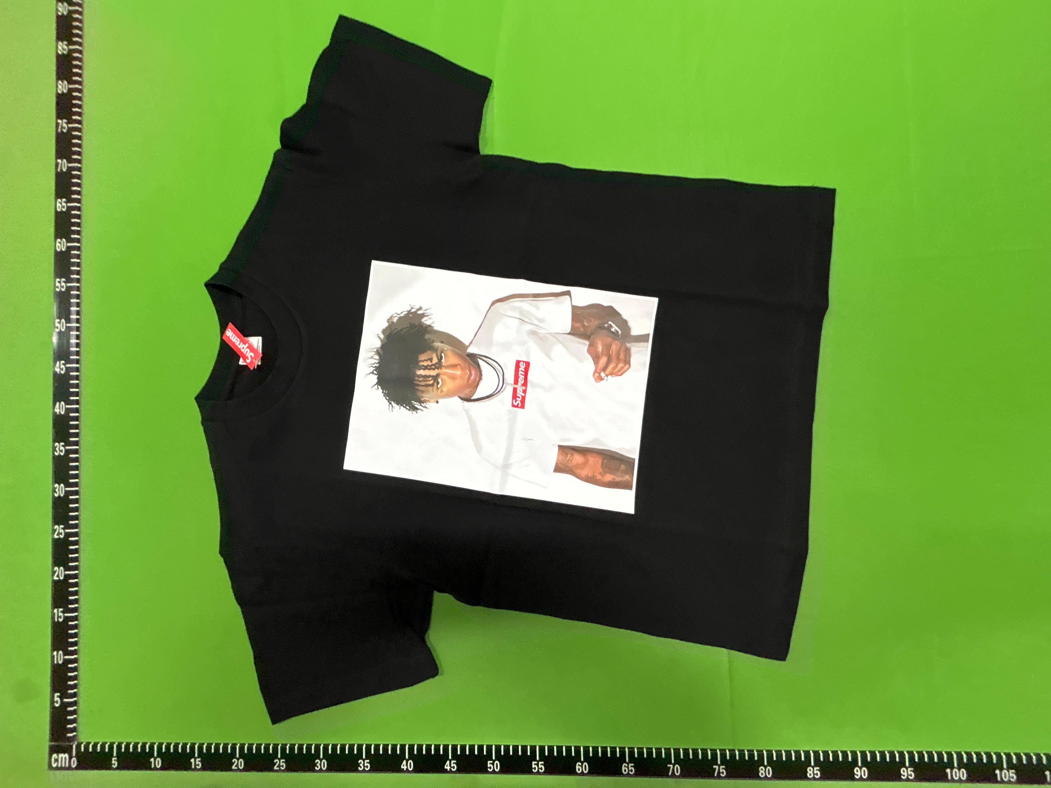 Foto QC 3 de Supreme Swarovski Box Logo Tee White