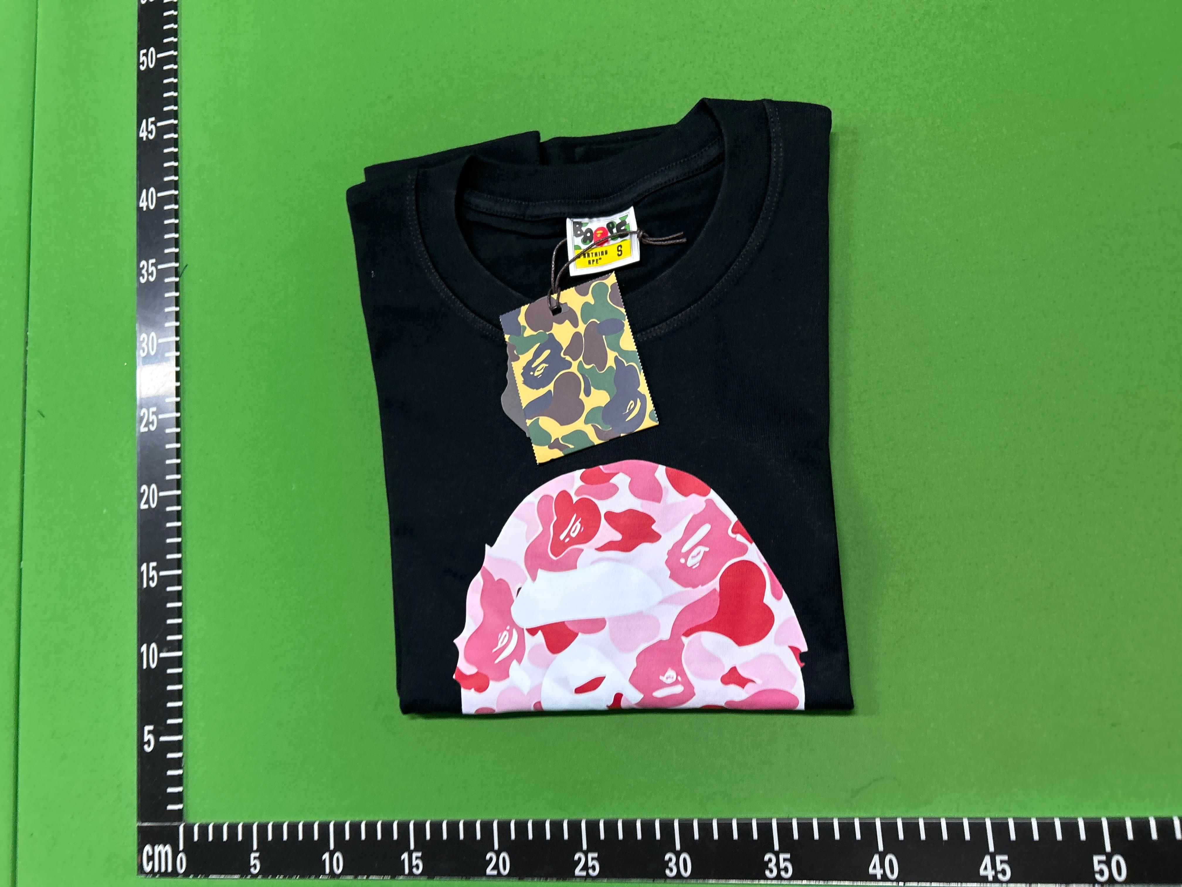 Foto QC 8 de BAPE ABC Camo Milo On Ape Head T-shirt Long-Sleeve White Blue