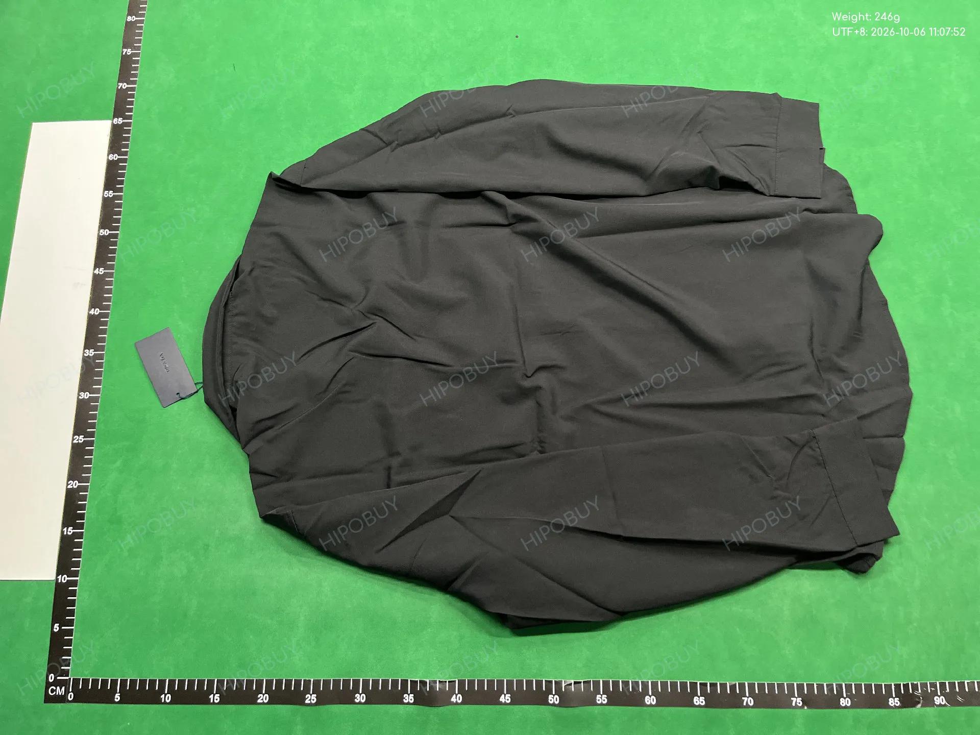 Foto QC 3 de Prada Shirt Triangle Logo White