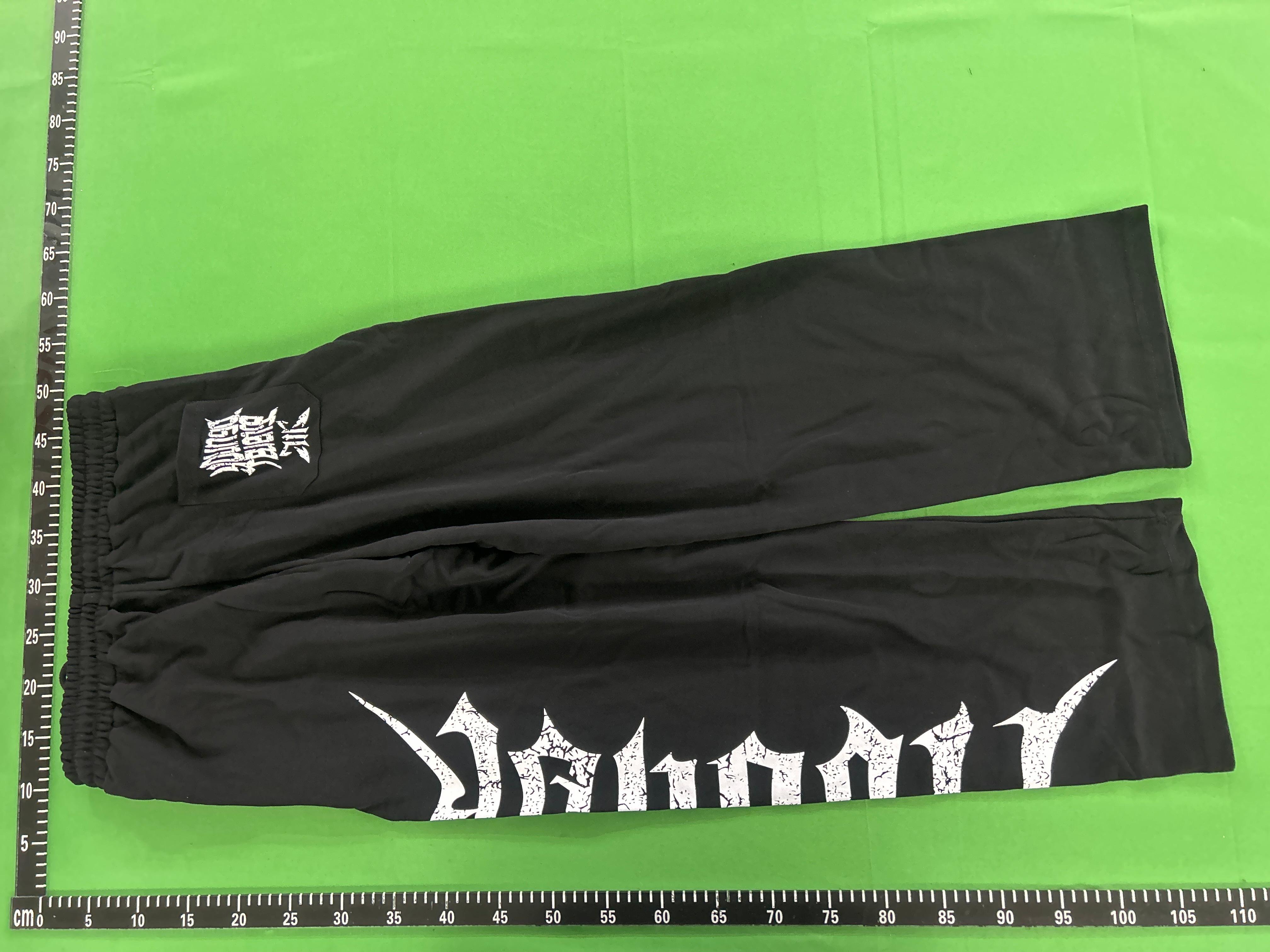 Foto QC 7 de YoungLA Patchwork Sweatpants Baggy Teal