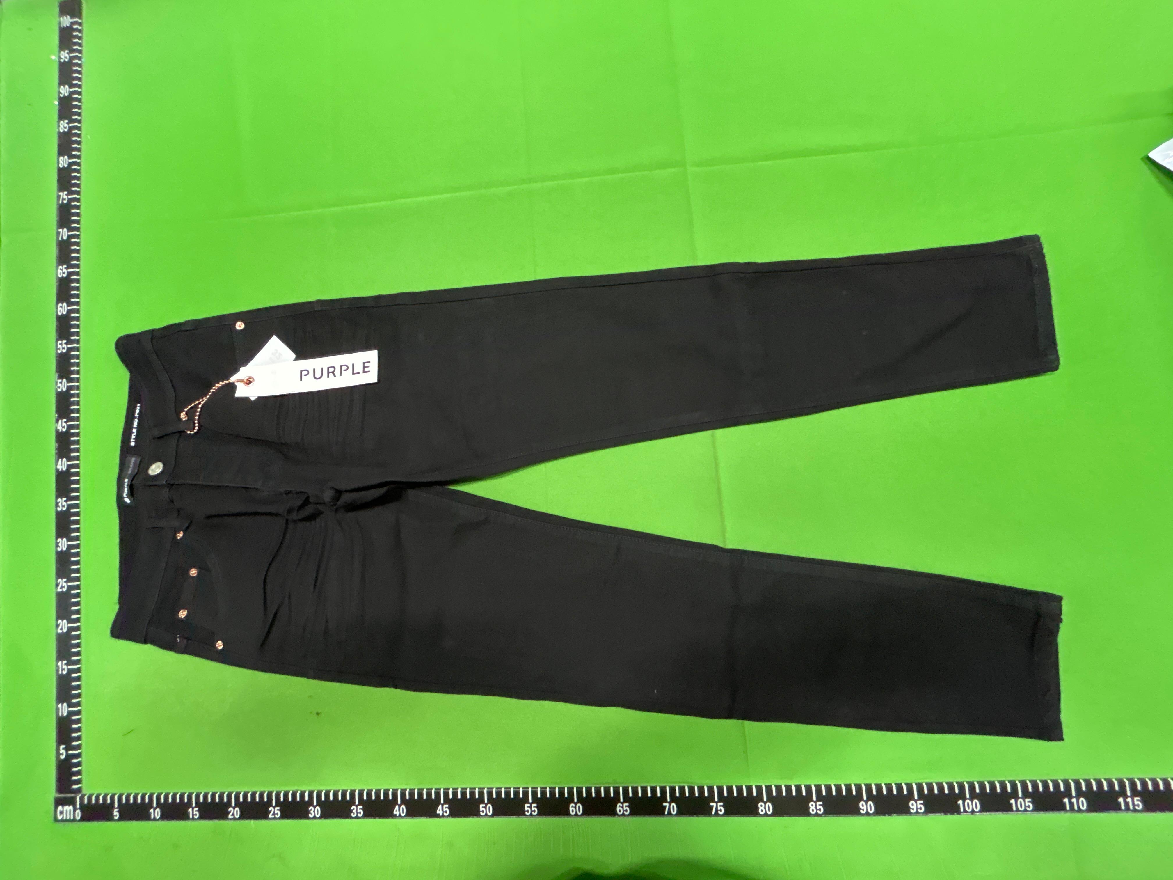 Foto QC 3 de Purple Brand Jeans Distressed Flared Blue