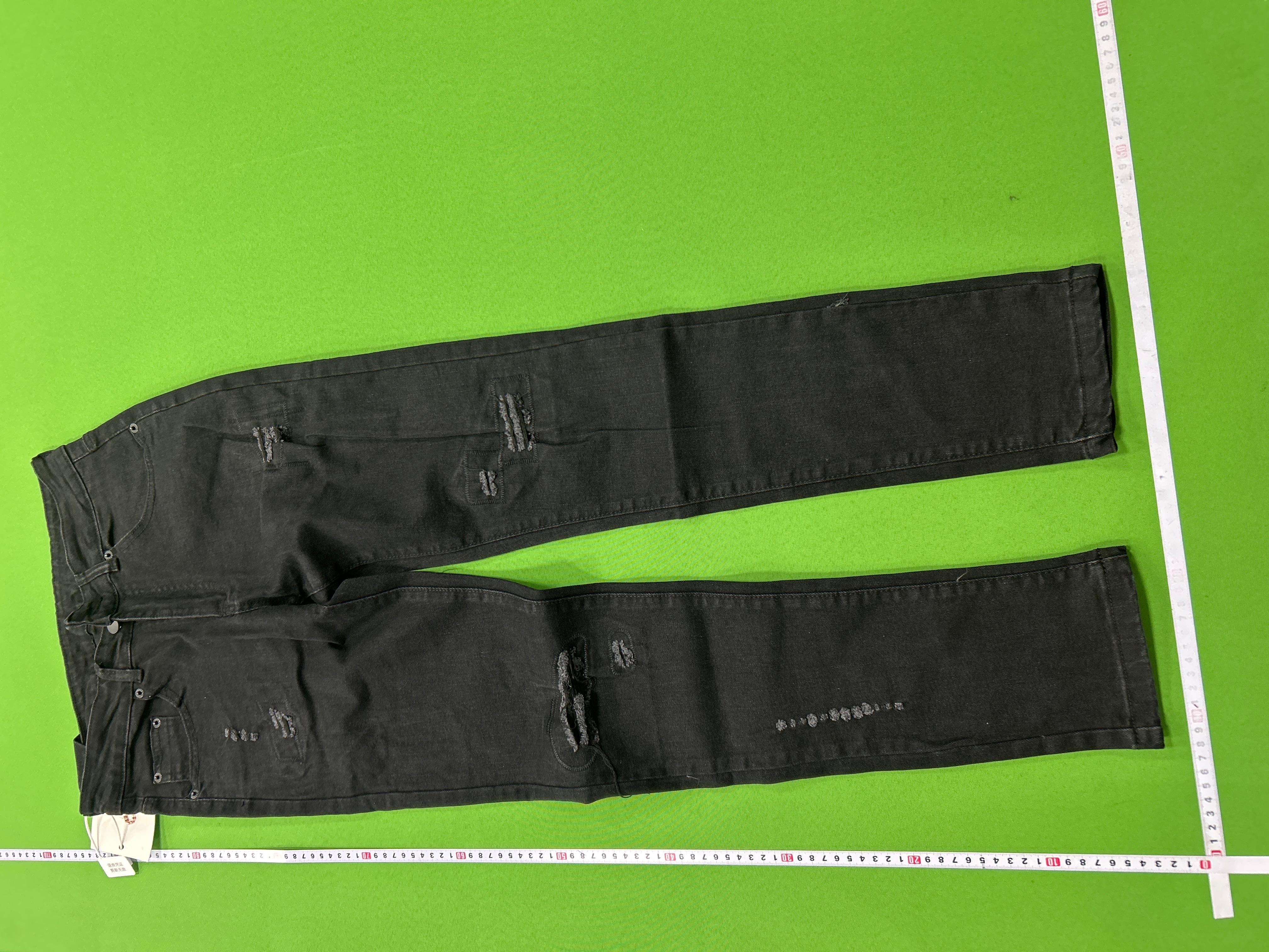 Foto QC 3 de Purple Brand P001 Jeans Low Rise Skinny Distressed Light Indigo