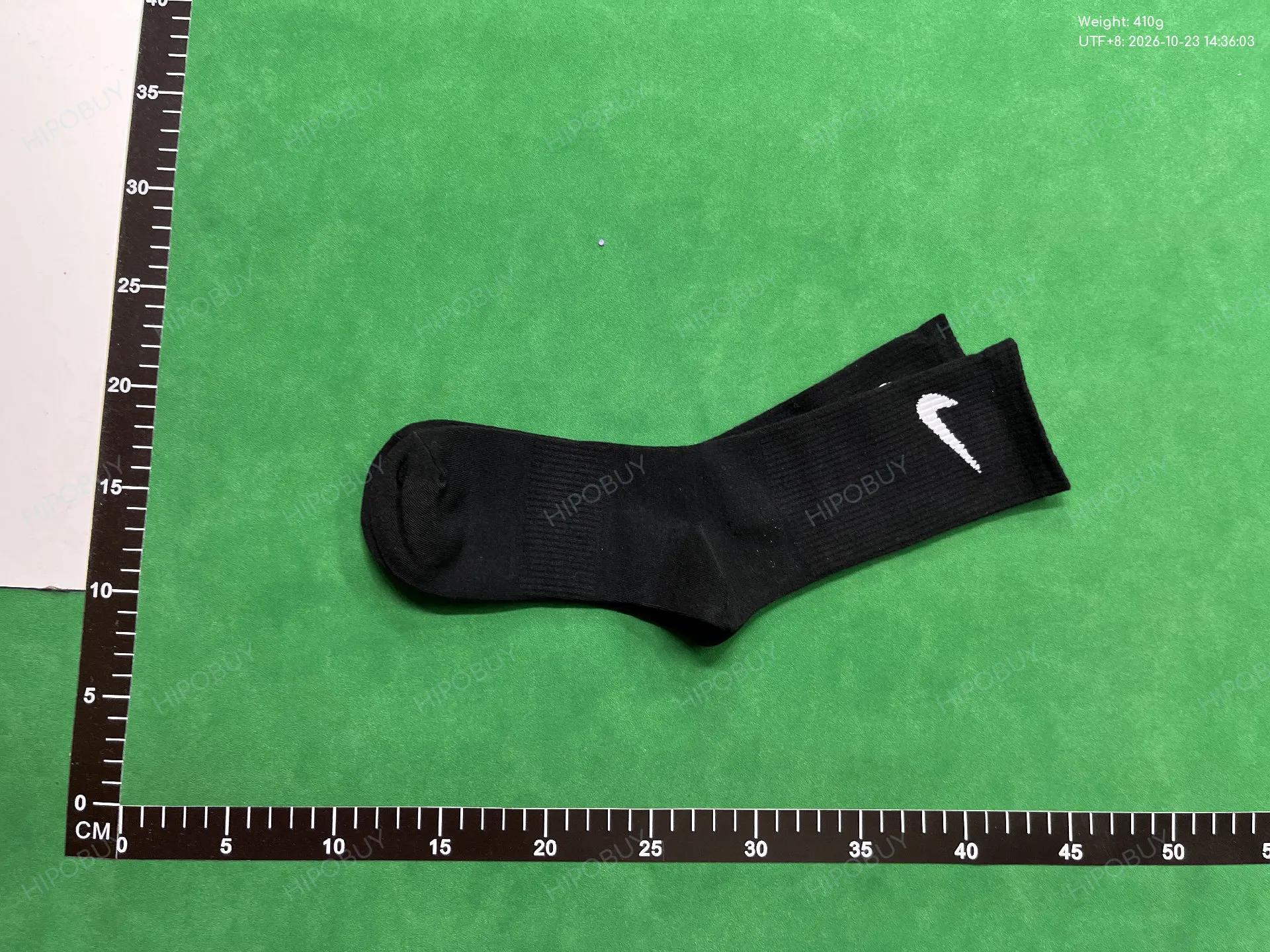 Foto QC 4 de Nike Crew Socks 5-Pair Pack White Black