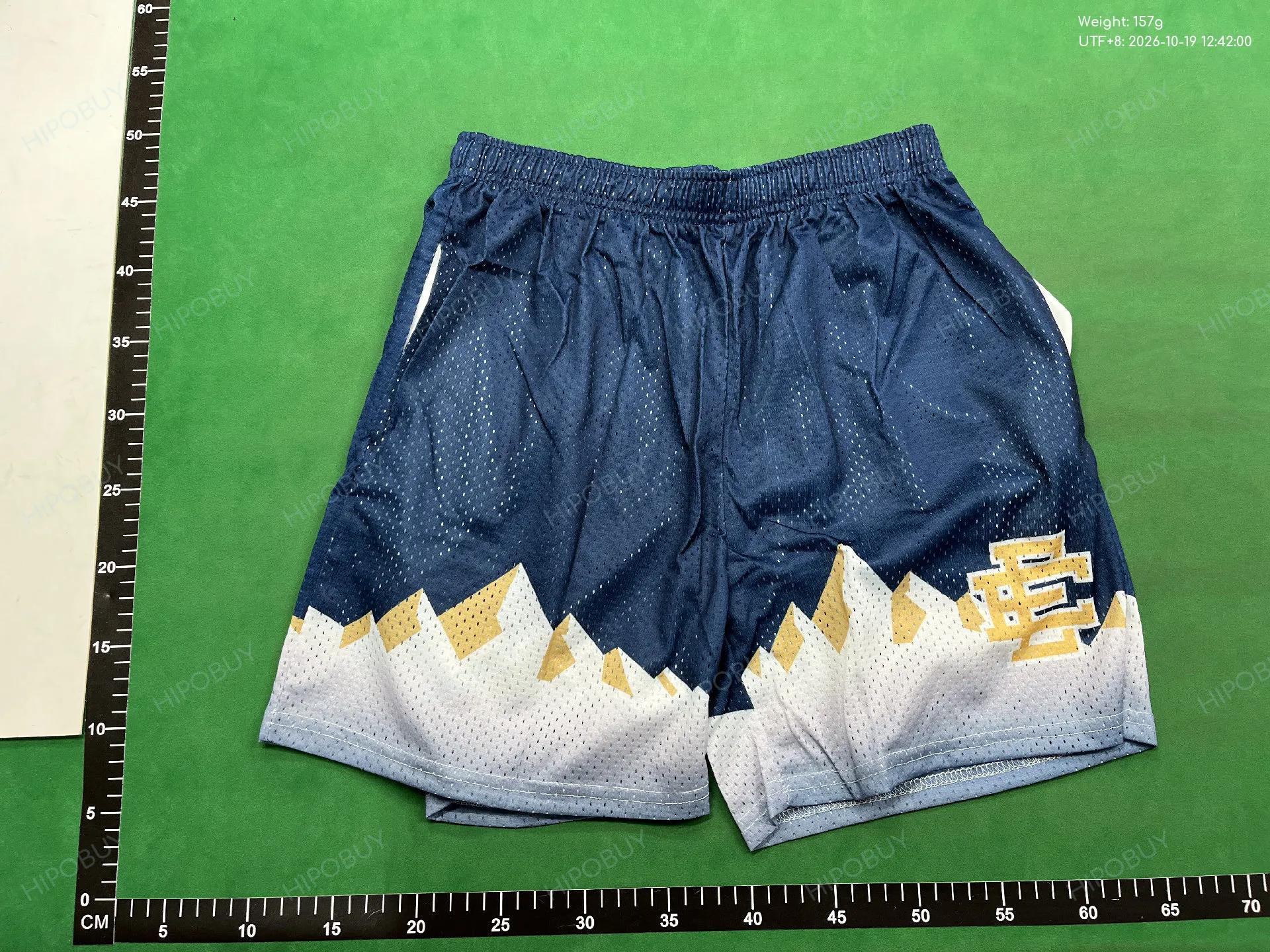 Foto QC 6 de Eric Emanuel Los Angeles Dodgers Basketball Shorts Mesh Royal Blue