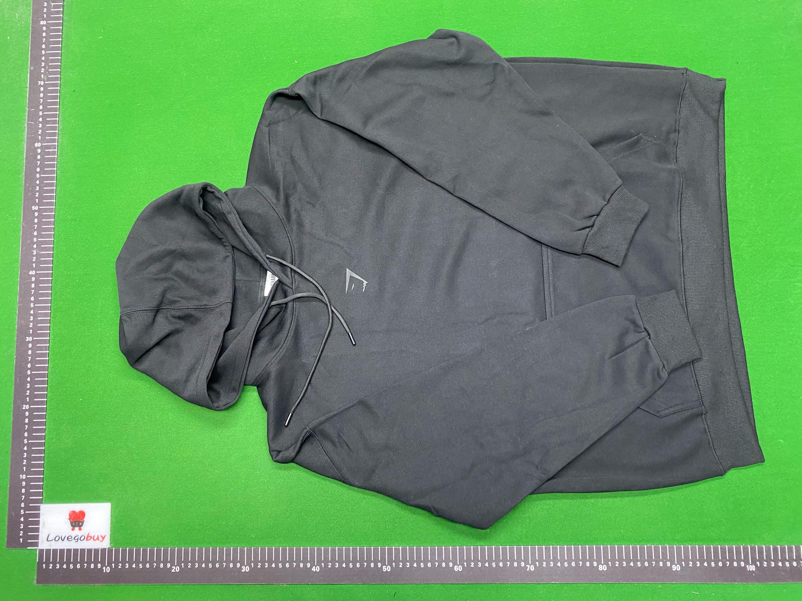 Foto QC 7 de Gymshark Classic Hoodie Back Logo Black