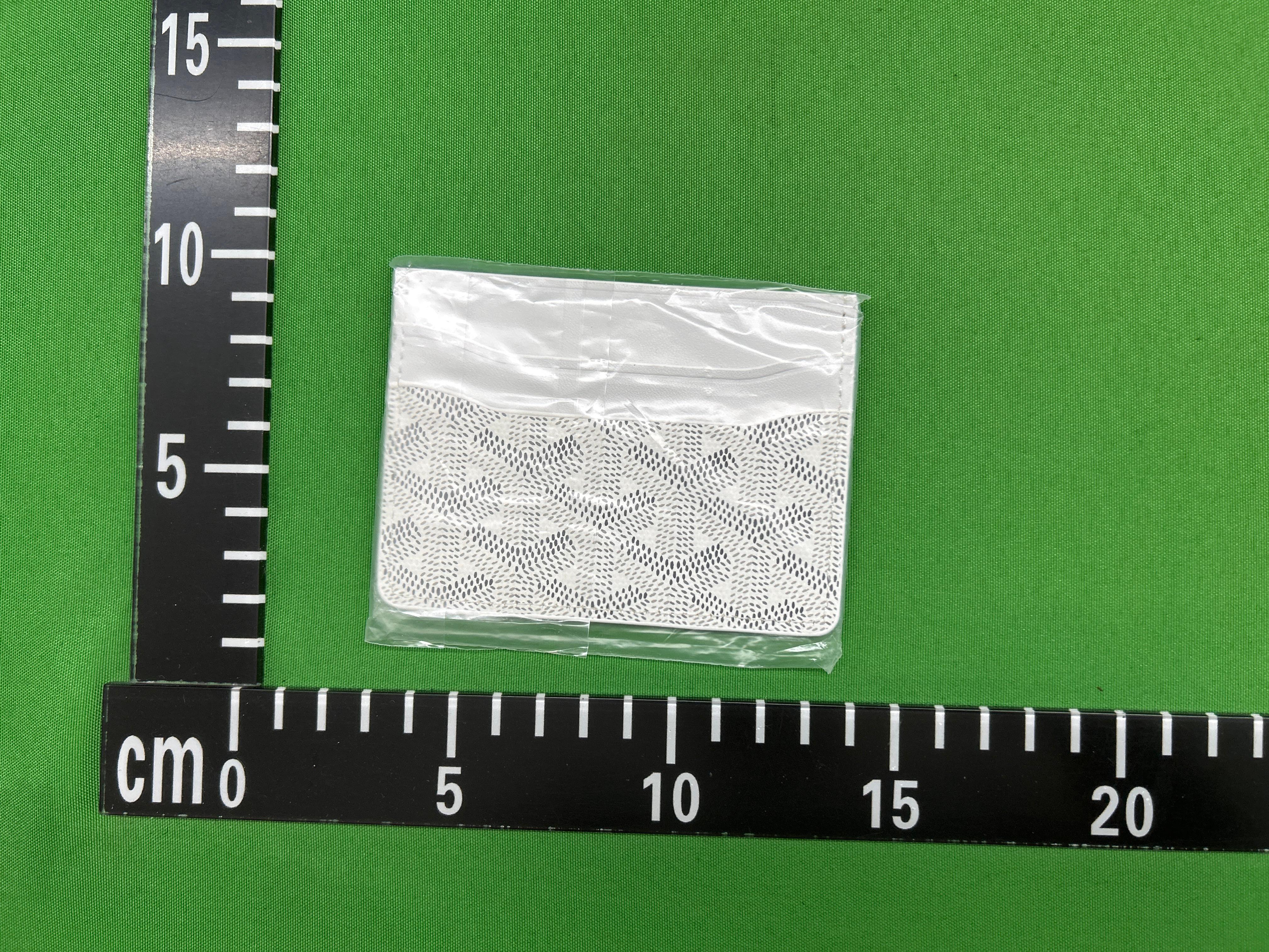 Foto QC 6 de Goyard Insert Victoire Card Wallet Goyardine Sky Blue