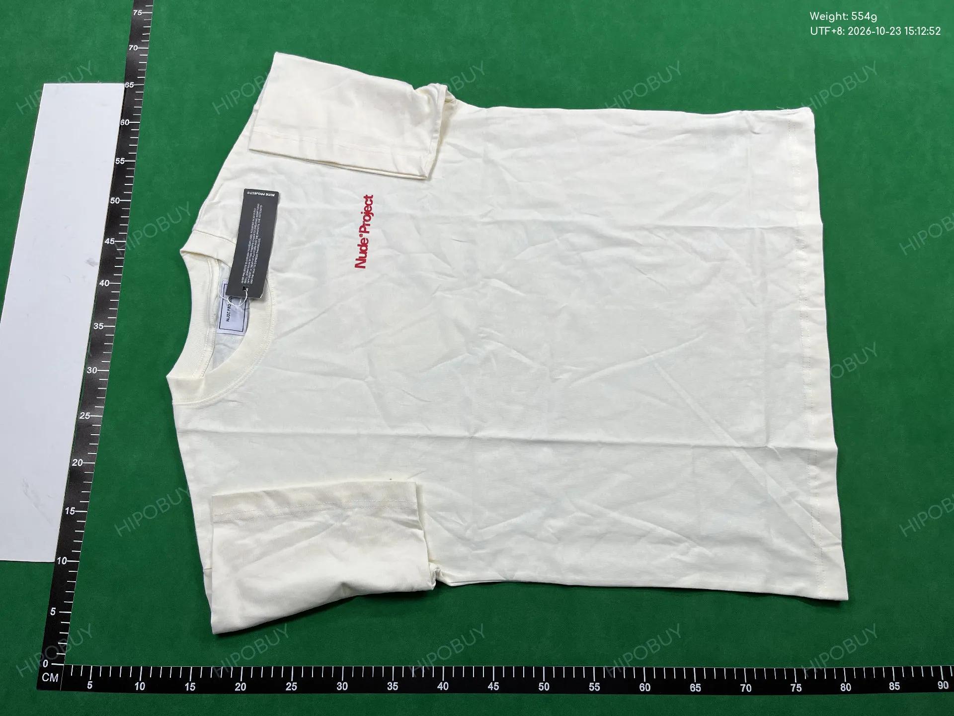 Foto QC 2 de Nude Project T-shirt Never Trust A Millionaire Yacht White