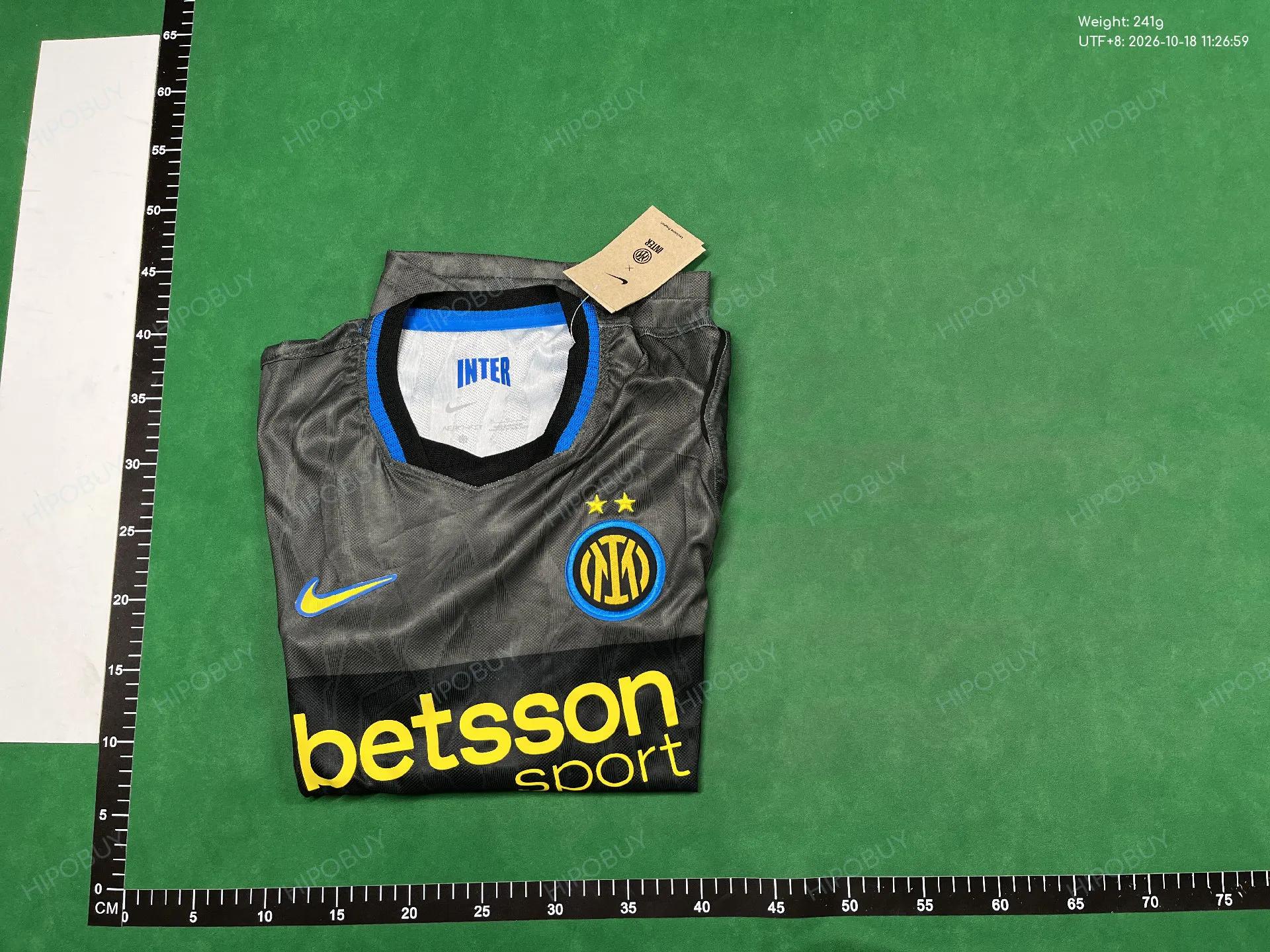 Foto QC 4 de Nike x Inter Milan 2026/27 Away Baseball Pinstripe Jersey White