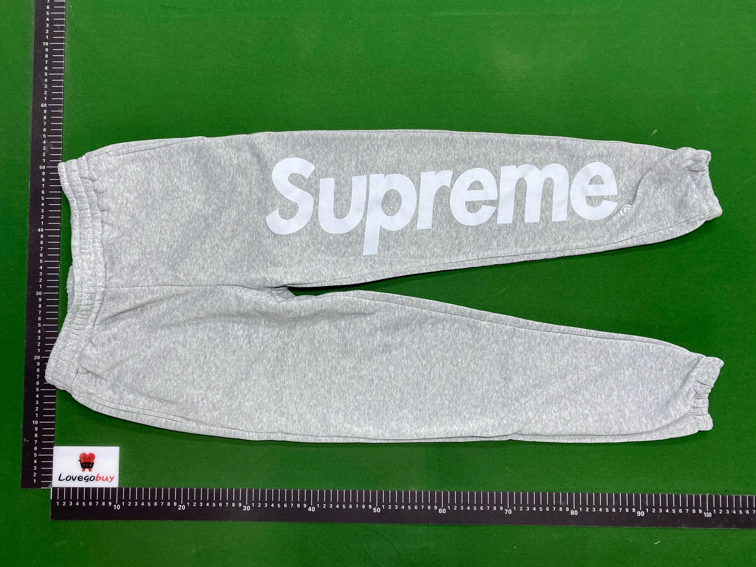 Foto QC 5 de Supreme Sweatpants Large Side Logo Black