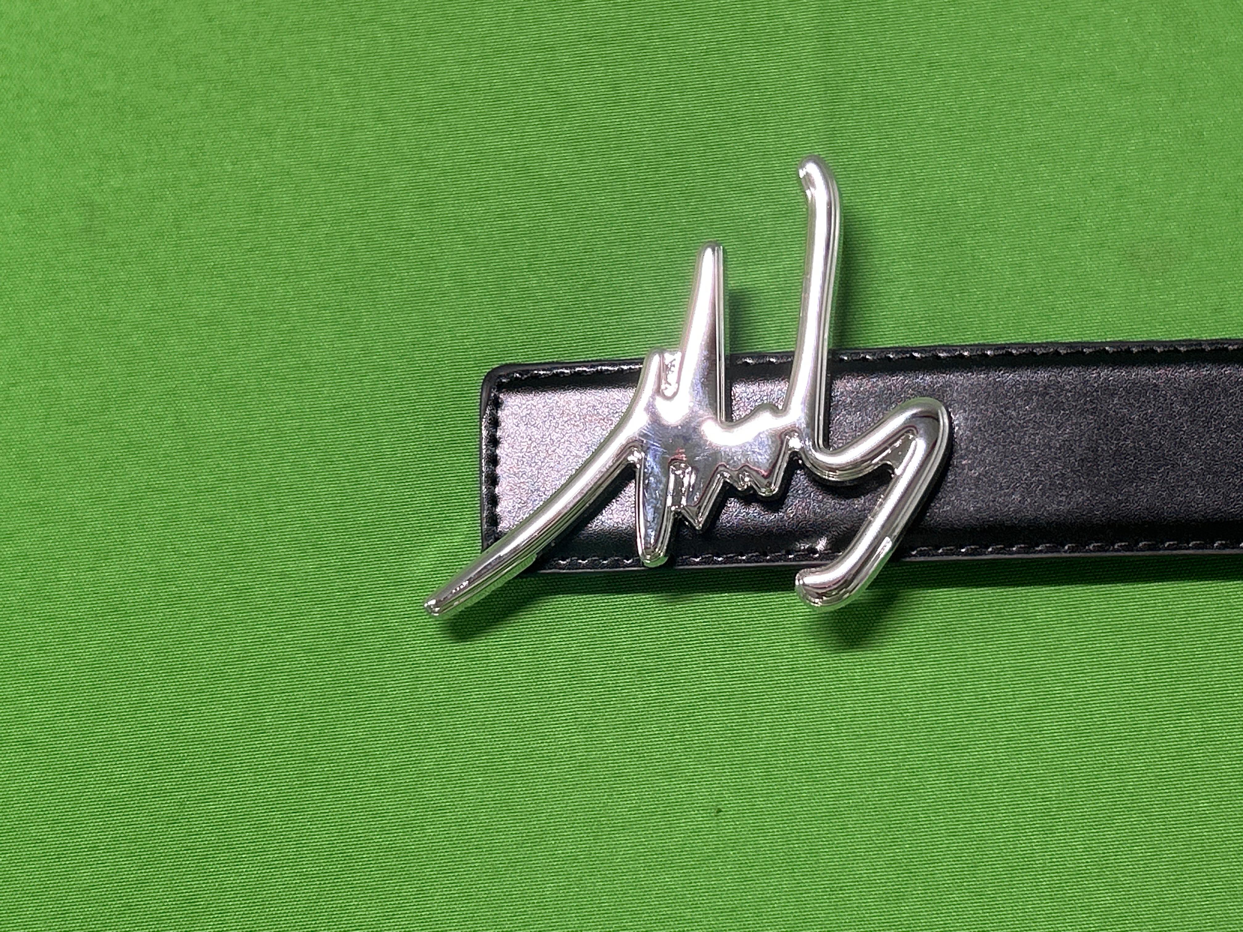 Foto QC 1 de Other Smooth Leather Belt Black