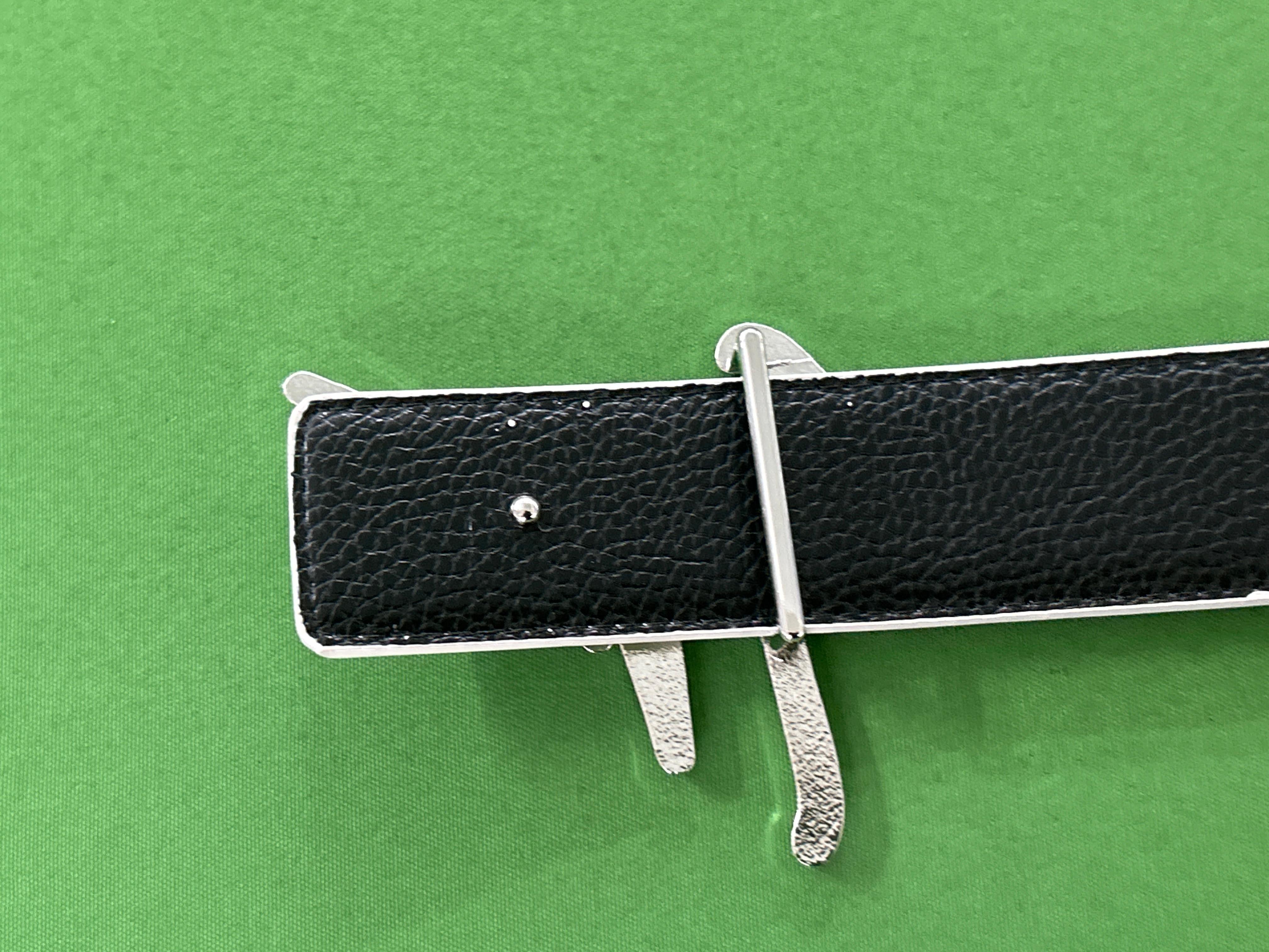 Foto QC 7 de Other Smooth Leather Belt Black