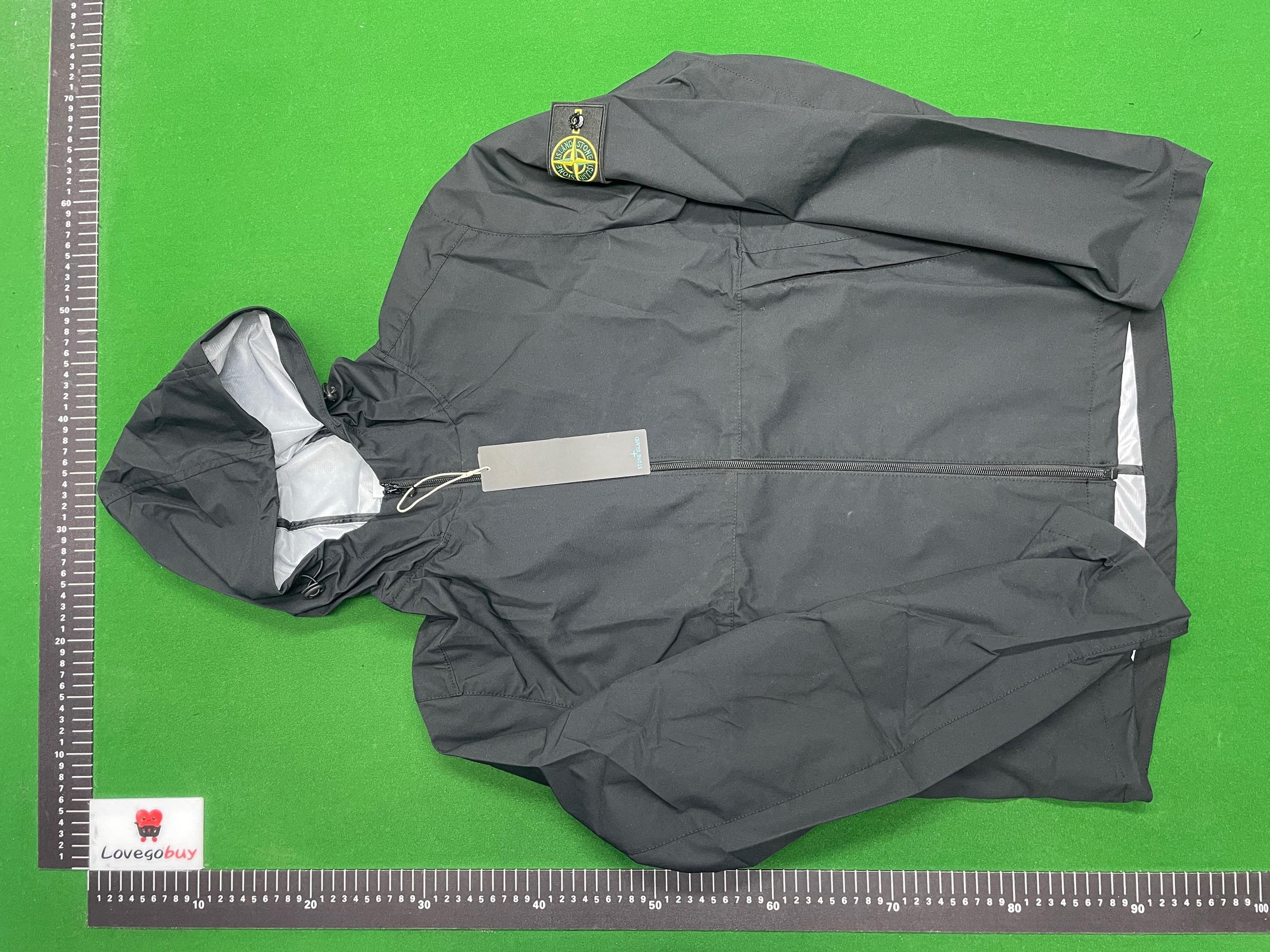 Foto QC 1 de Stone Island Membrana 3L TC Hooded Jacket Black