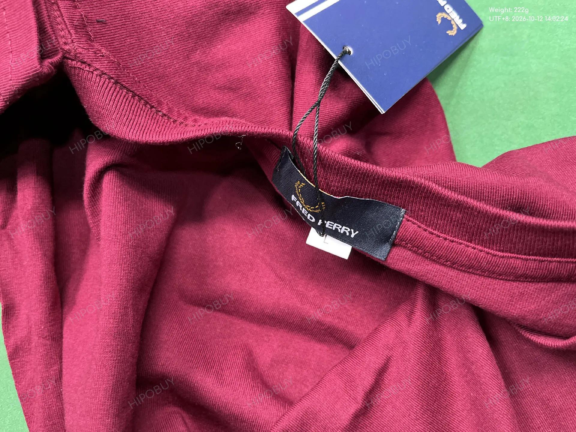 Foto QC 5 de Fred Perry T-shirt Laurel Wreath Maroon