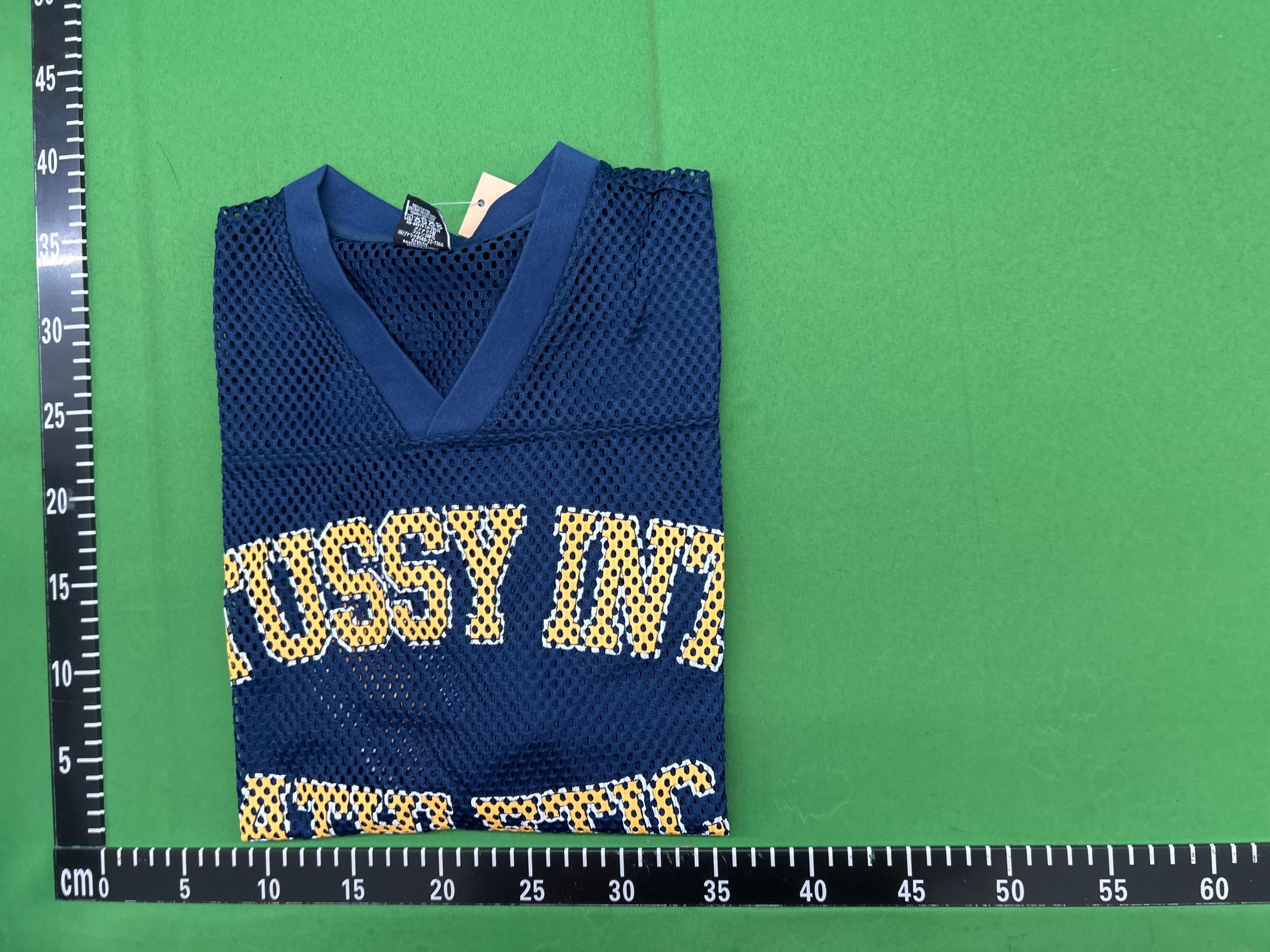 Foto QC 1 de Stussy Big Stock Logo Crewneck Sweater Knit Navy