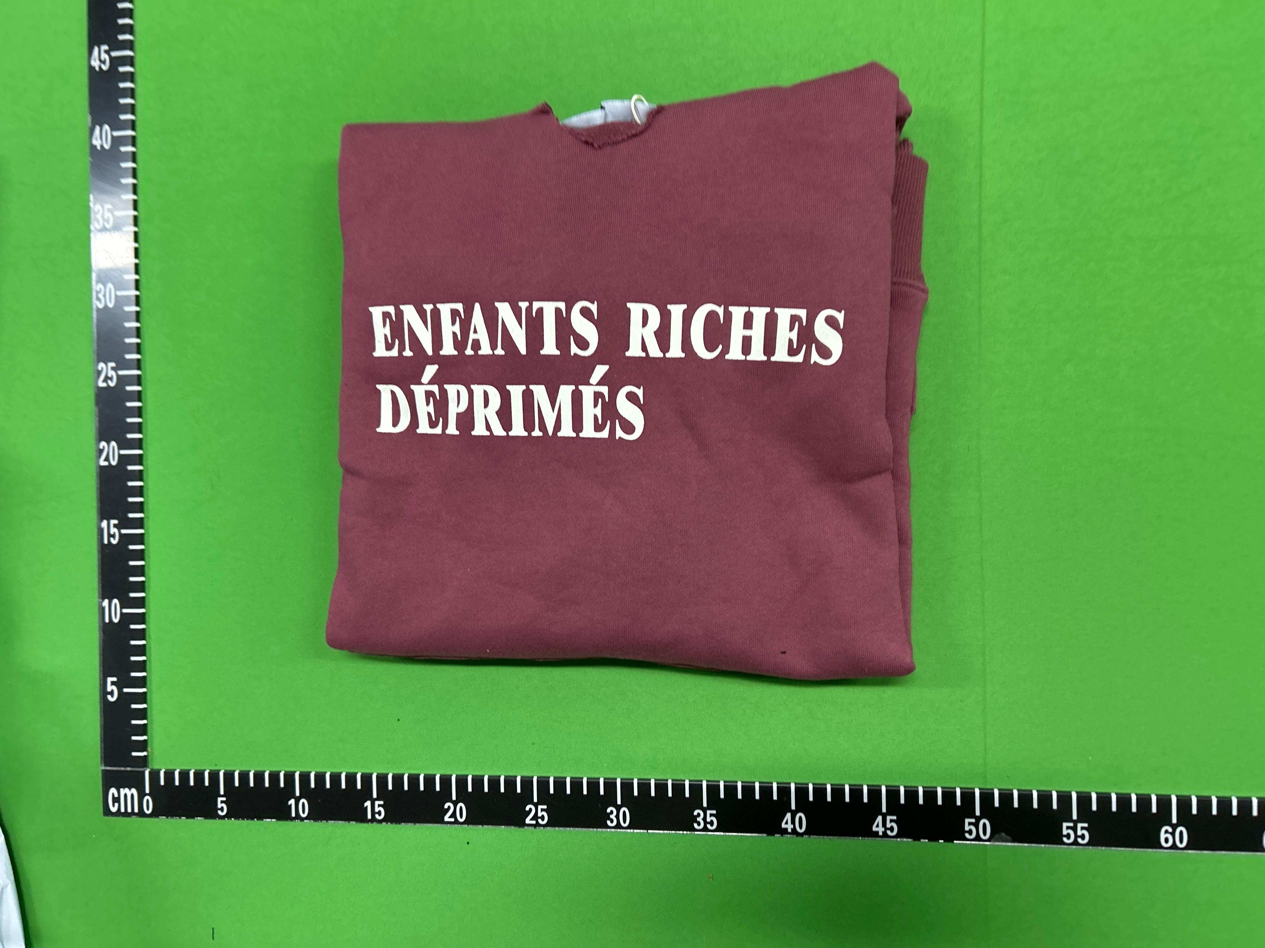 Foto QC 1 de Enfants Riches Déprimés Don Van Vliet T-shirt Figure Head Print White