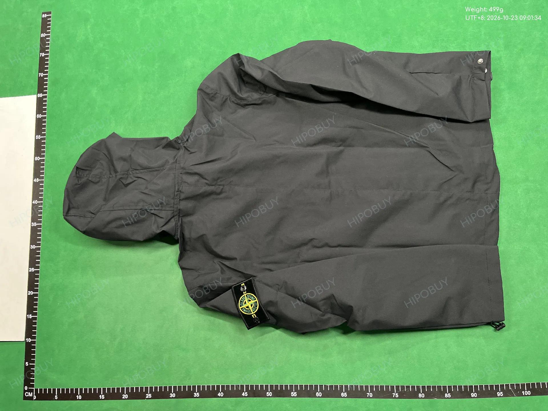 Foto QC 6 de Stone Island Membrana 3L TC Hooded Jacket Black