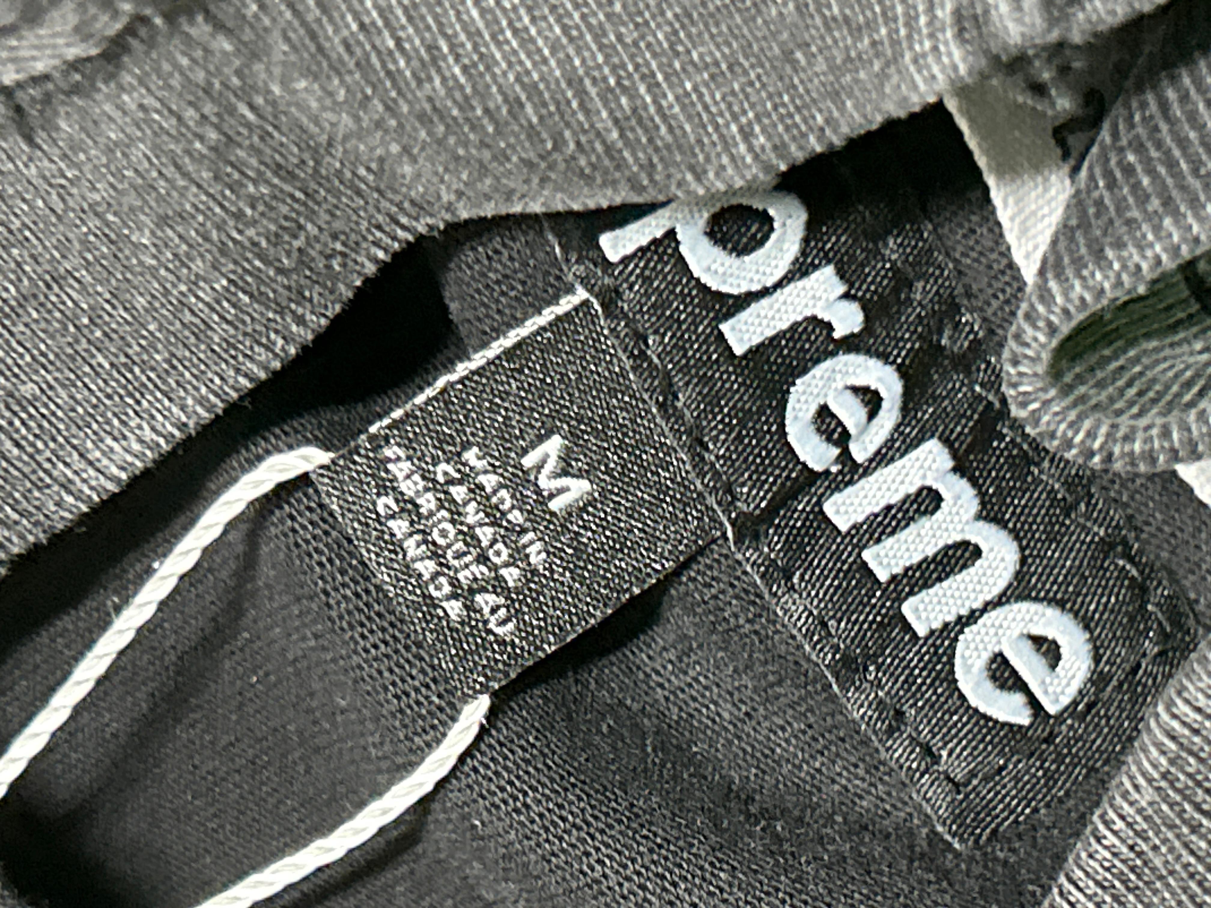 Foto QC 2 de Supreme T-shirt Letter Print Black