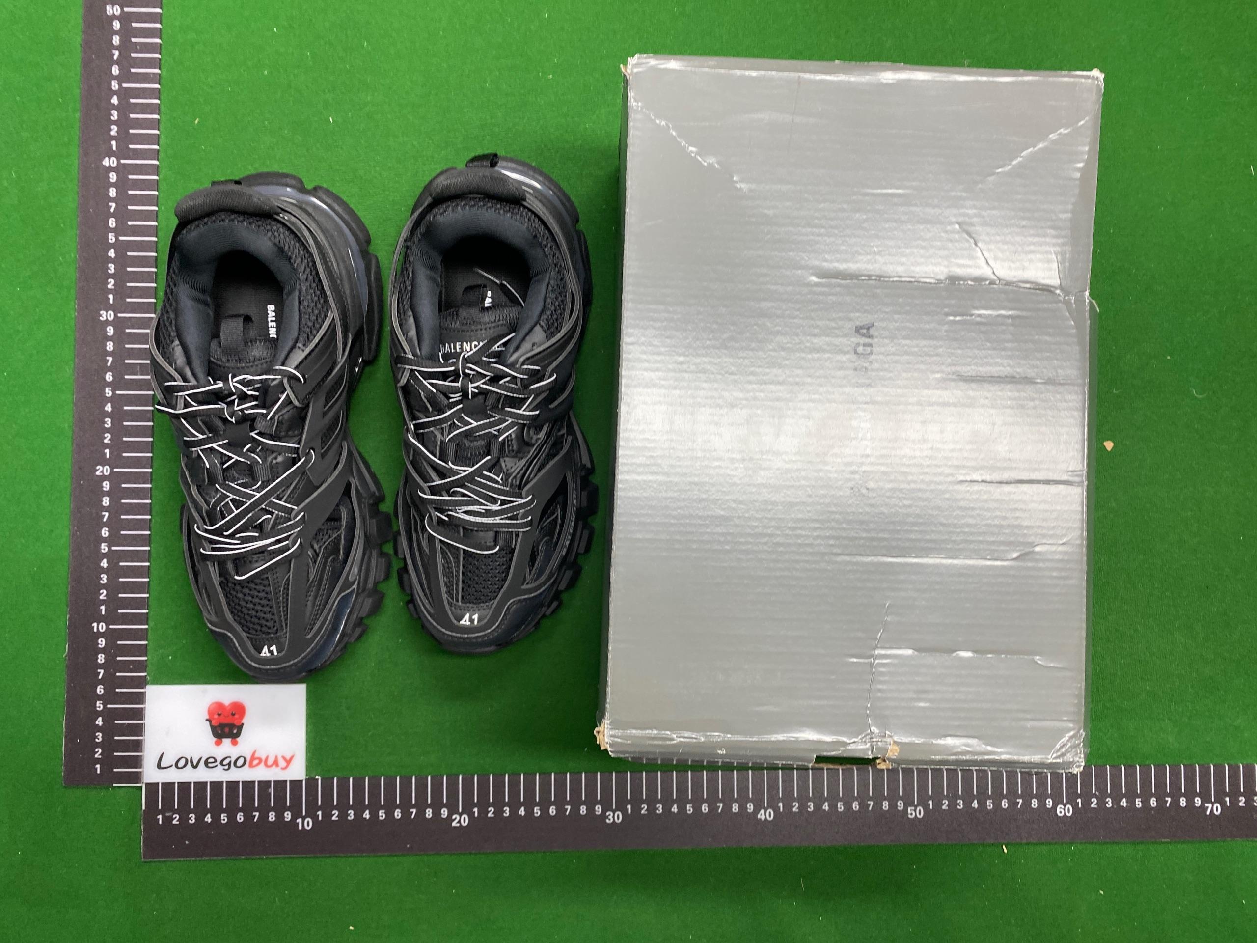 Foto QC 4 de Balenciaga Track LED Black