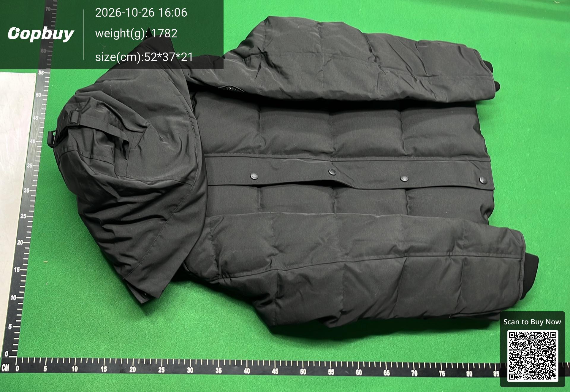 Foto QC 6 de Canada Goose Wyndham Parka Down Jacket Fur Hood Navy