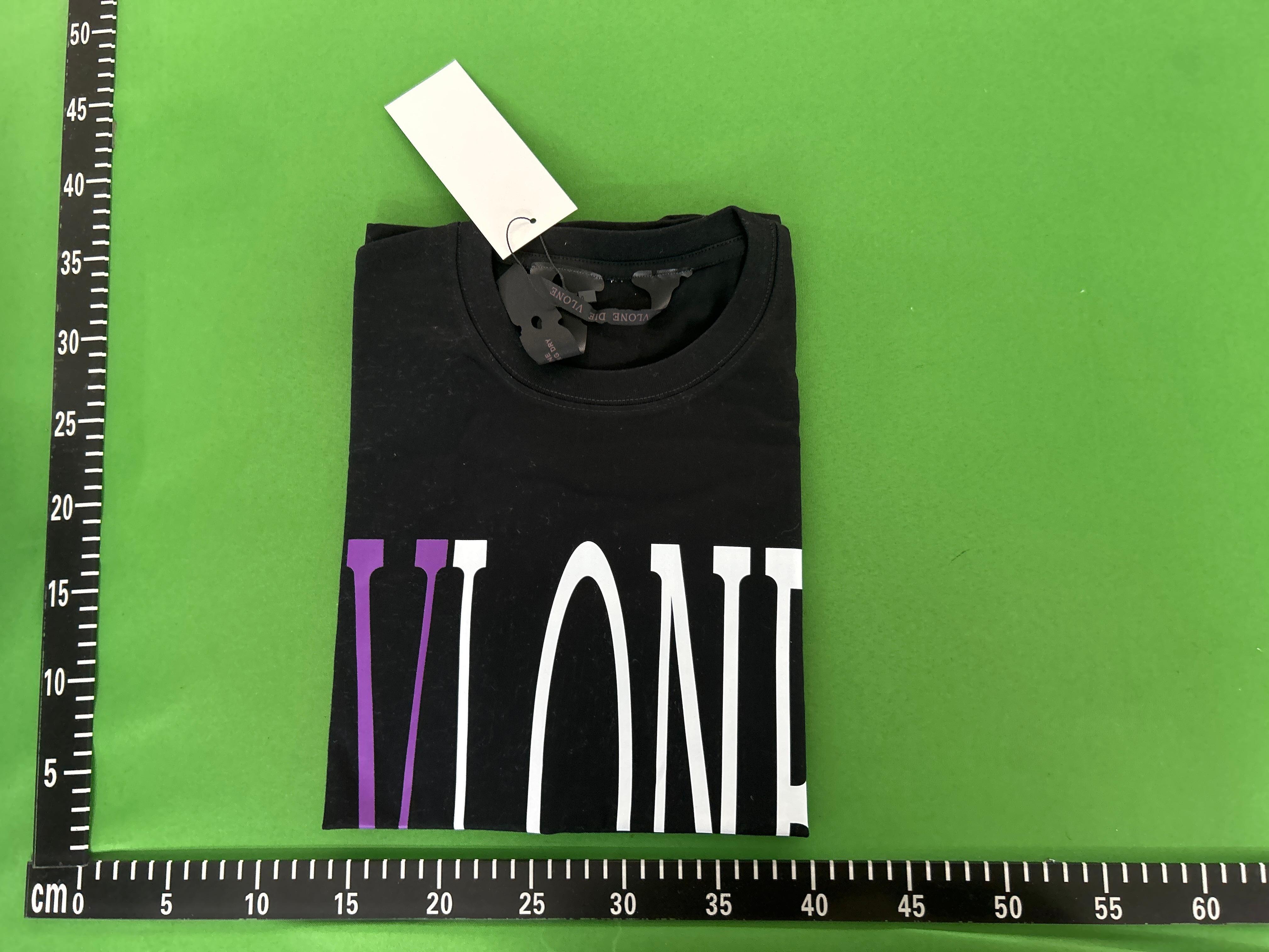 Foto QC 1 de Vlone 3M Reflective V Logo T-shirt Black